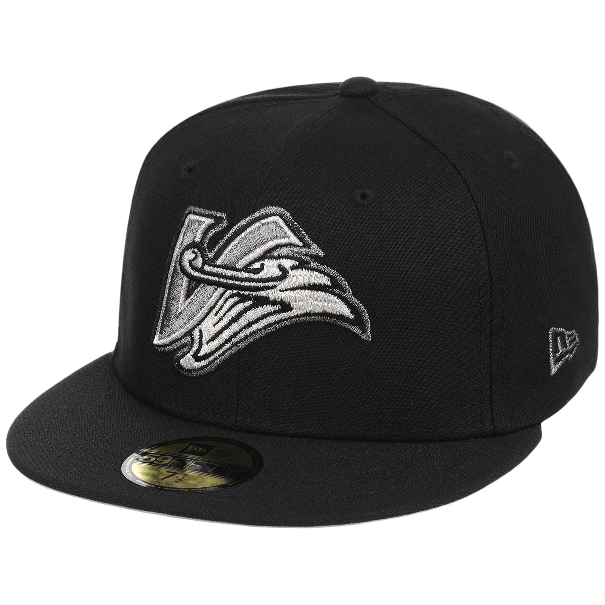 Anaheim Angels Friday Flux New Era 59FIFTY (Black/Black) - Image 4