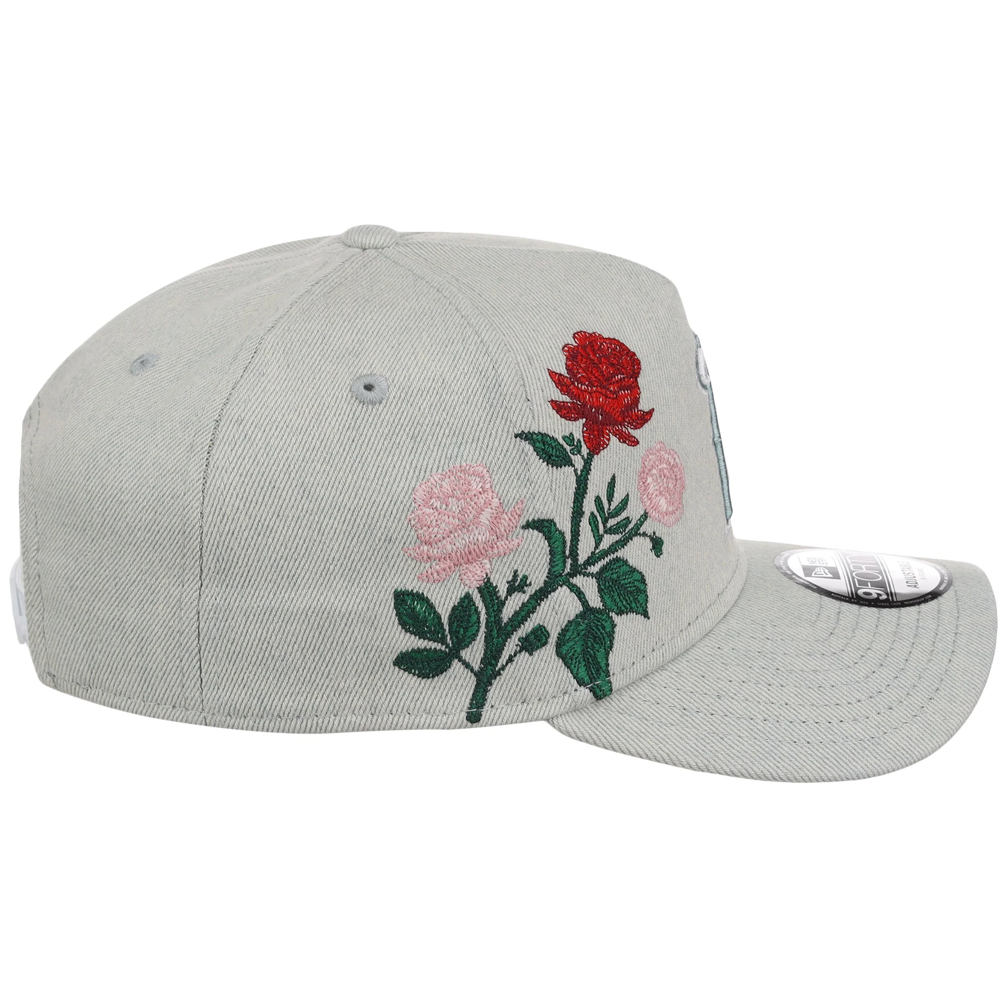 Anaheim Angels MLB Denim Flower New Era 9FORTY - Image 3