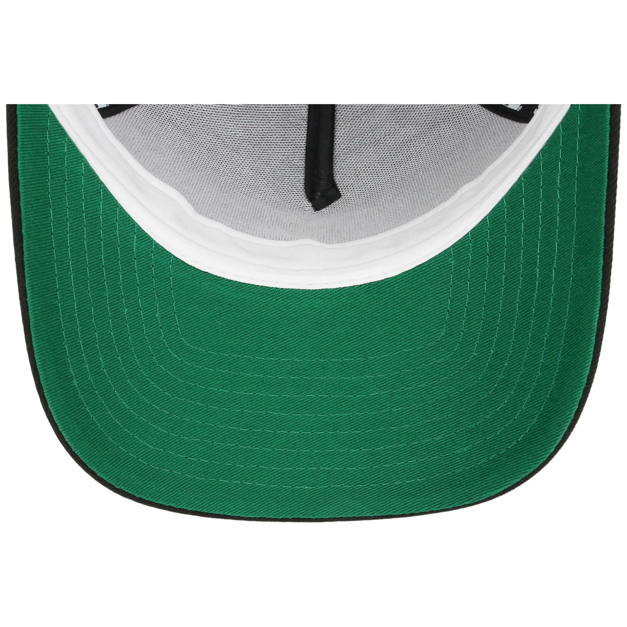 Anaheim Angels MLB Flipmode 2.0 Black Dome New Era 9FORTY A-Frame (Black/Black/Kelly Green) - Image 2