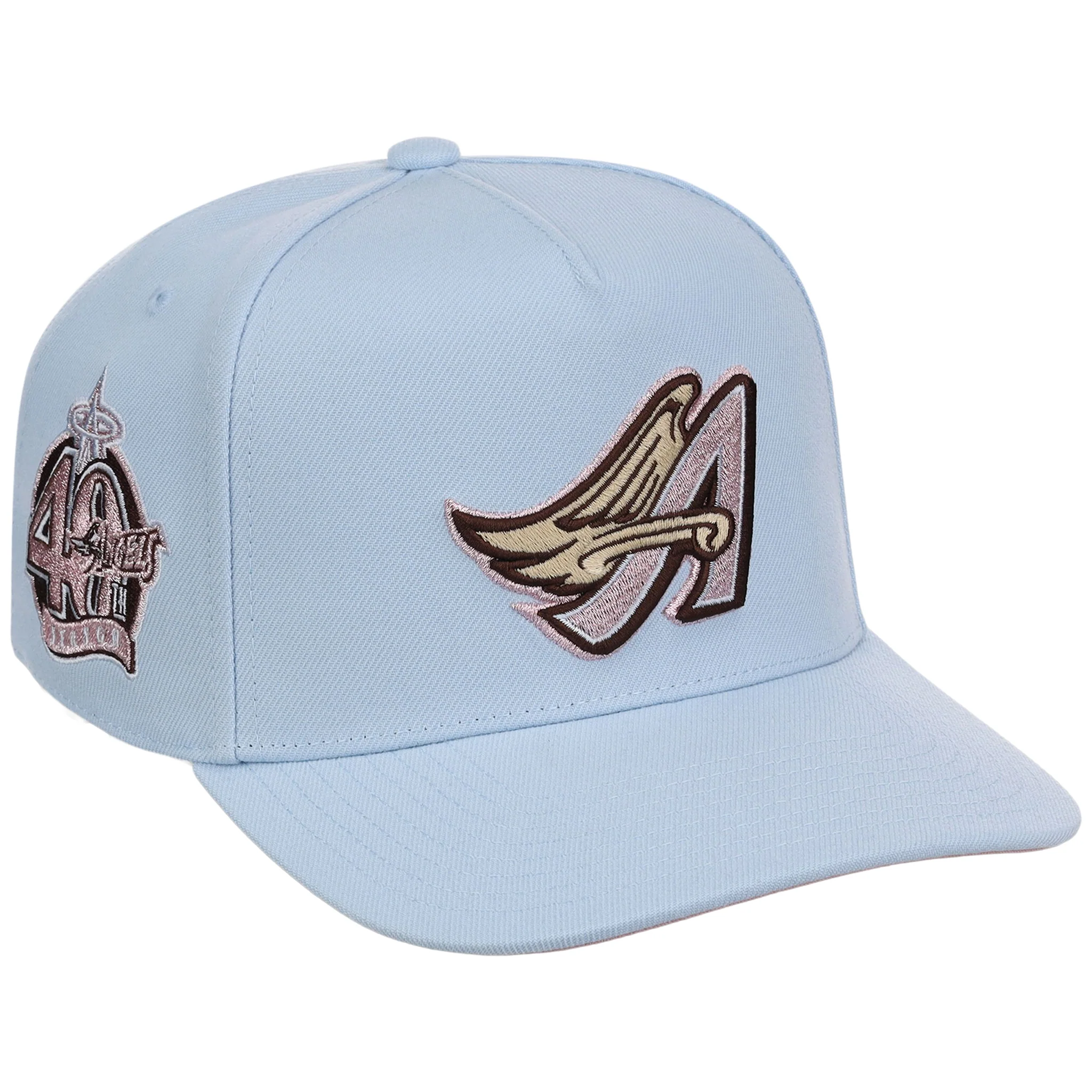 Anaheim Angels MLB Mitchell & Ness Cherry Blossom Pro Pinch