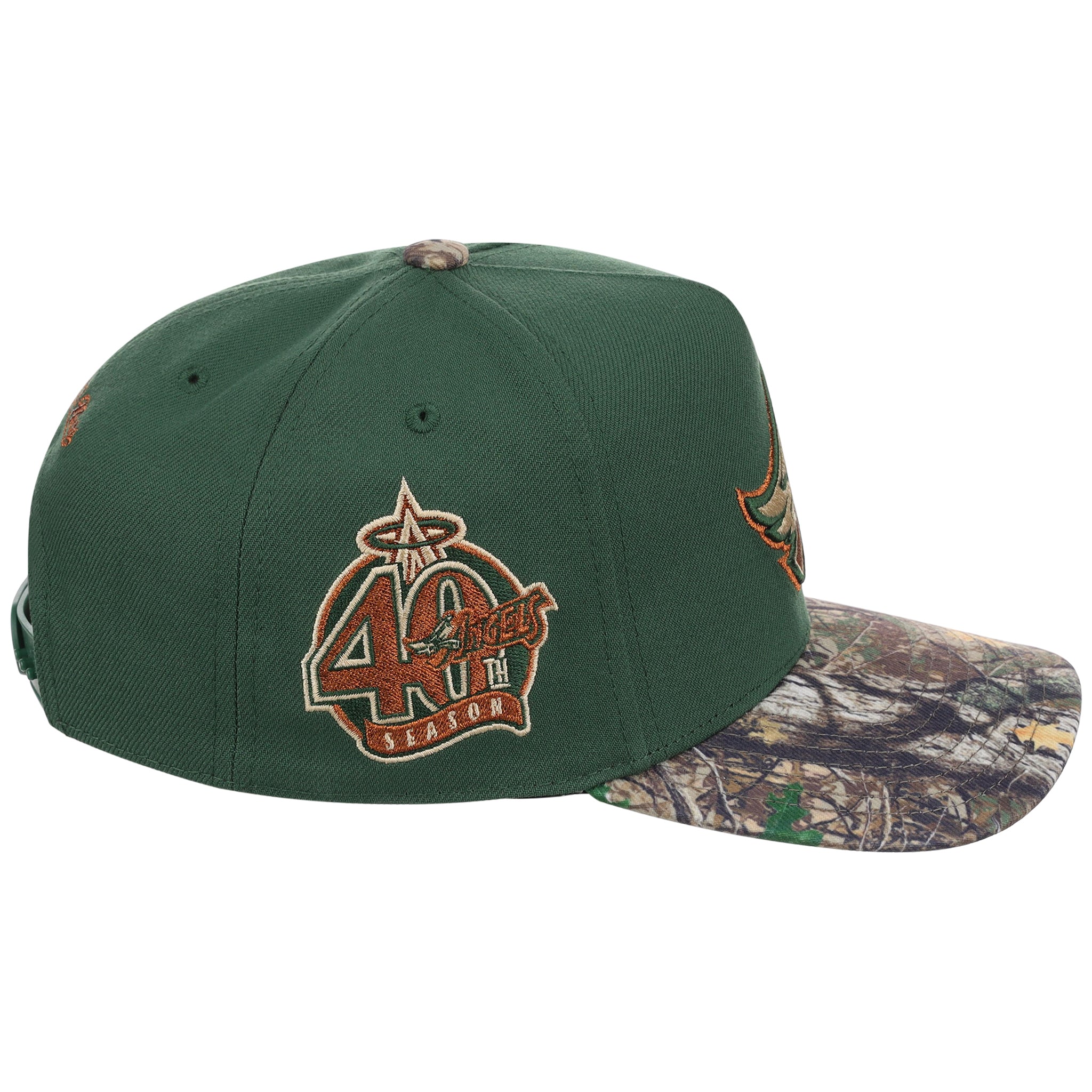 Anaheim Angels MLB Mitchell & Ness Copper Trees Pro Pinch - Image 3