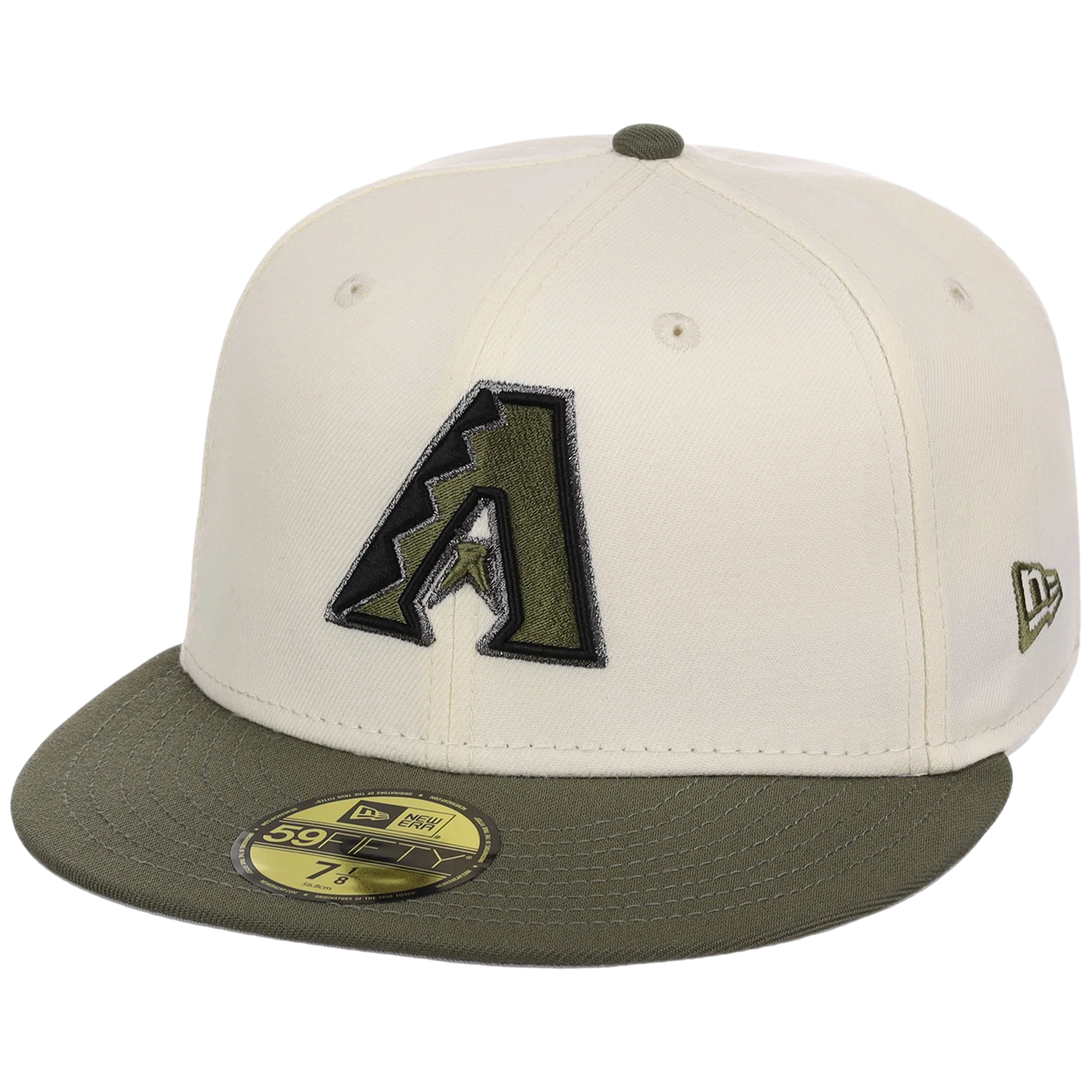 Arizona Diamondbacks MLB Chrome Olive New Era 59FIFTY - Image 4