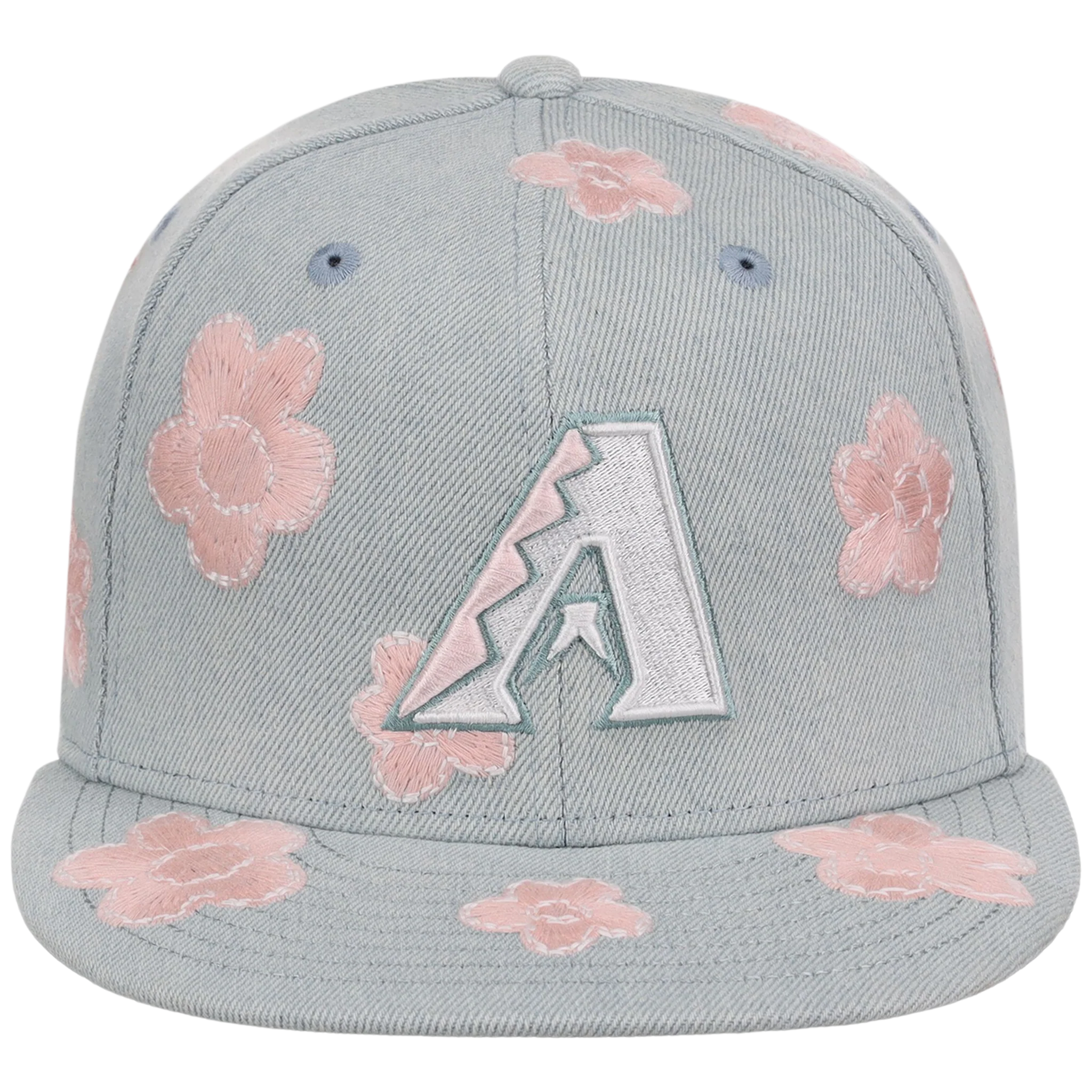 Arizona Diamondbacks MLB Denim Flower New Era 59FIFTY - Image 5