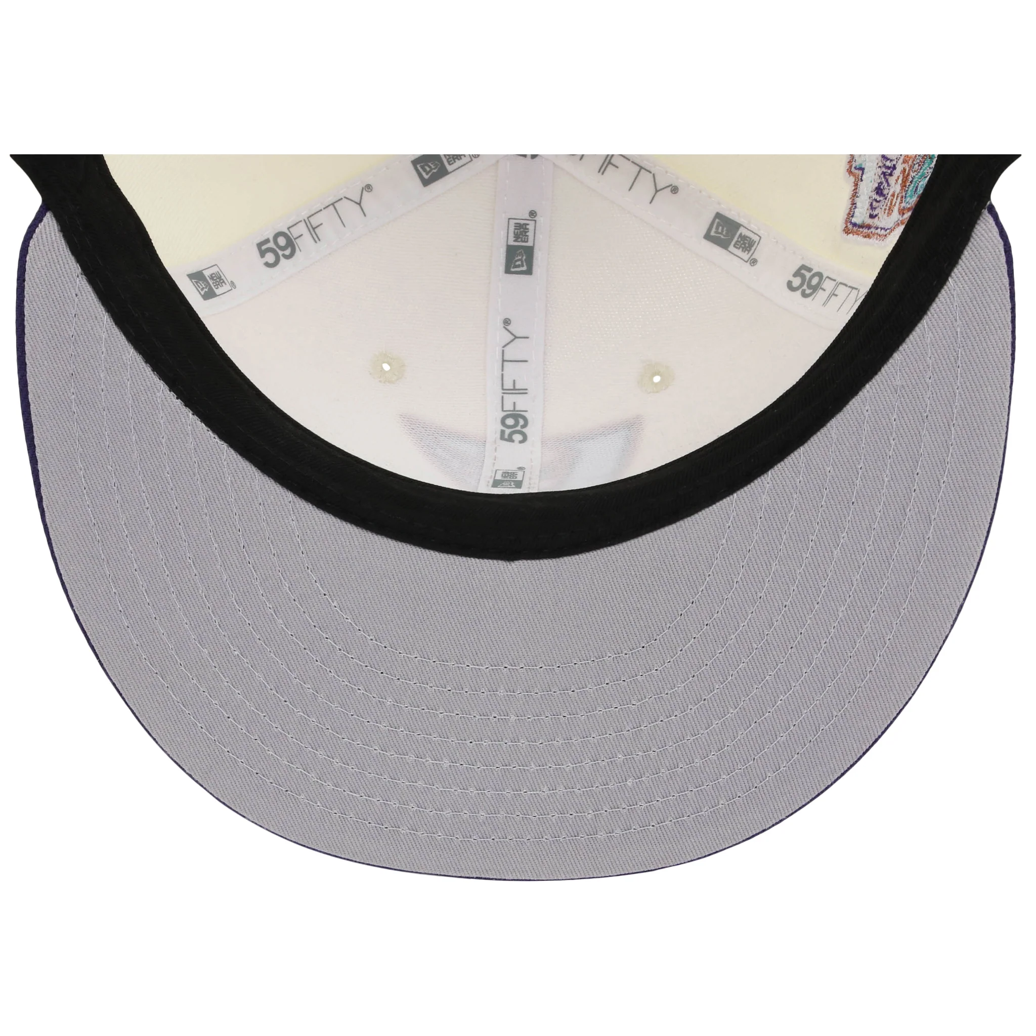 Arizona Diamondbacks MLB Flipmode 2.0 New Era 59FIFTY (Chrome/Purple/Gray) - Image 2