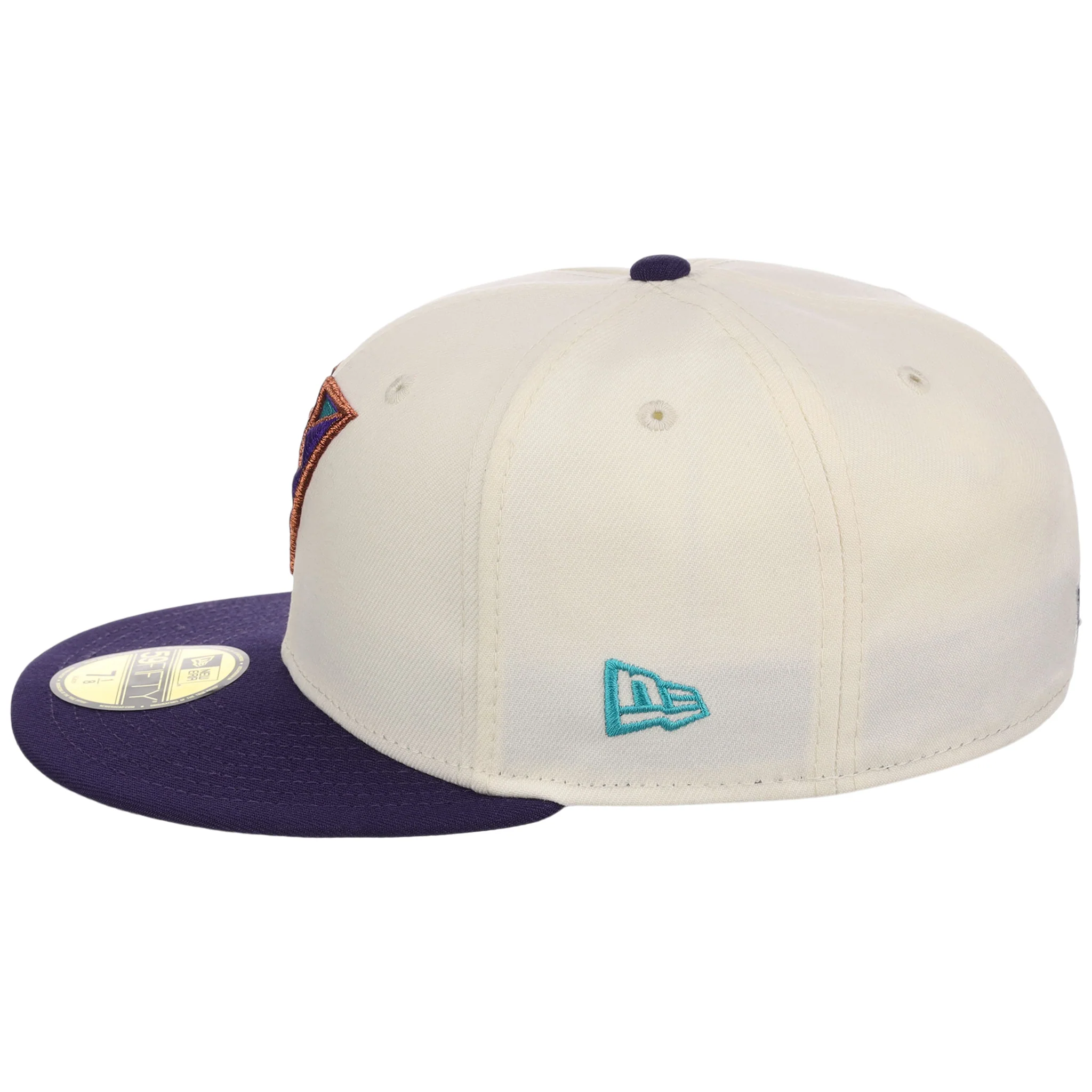 Arizona Diamondbacks MLB Flipmode 2.0 New Era 59FIFTY (Chrome/Purple/Gray) - Image 6