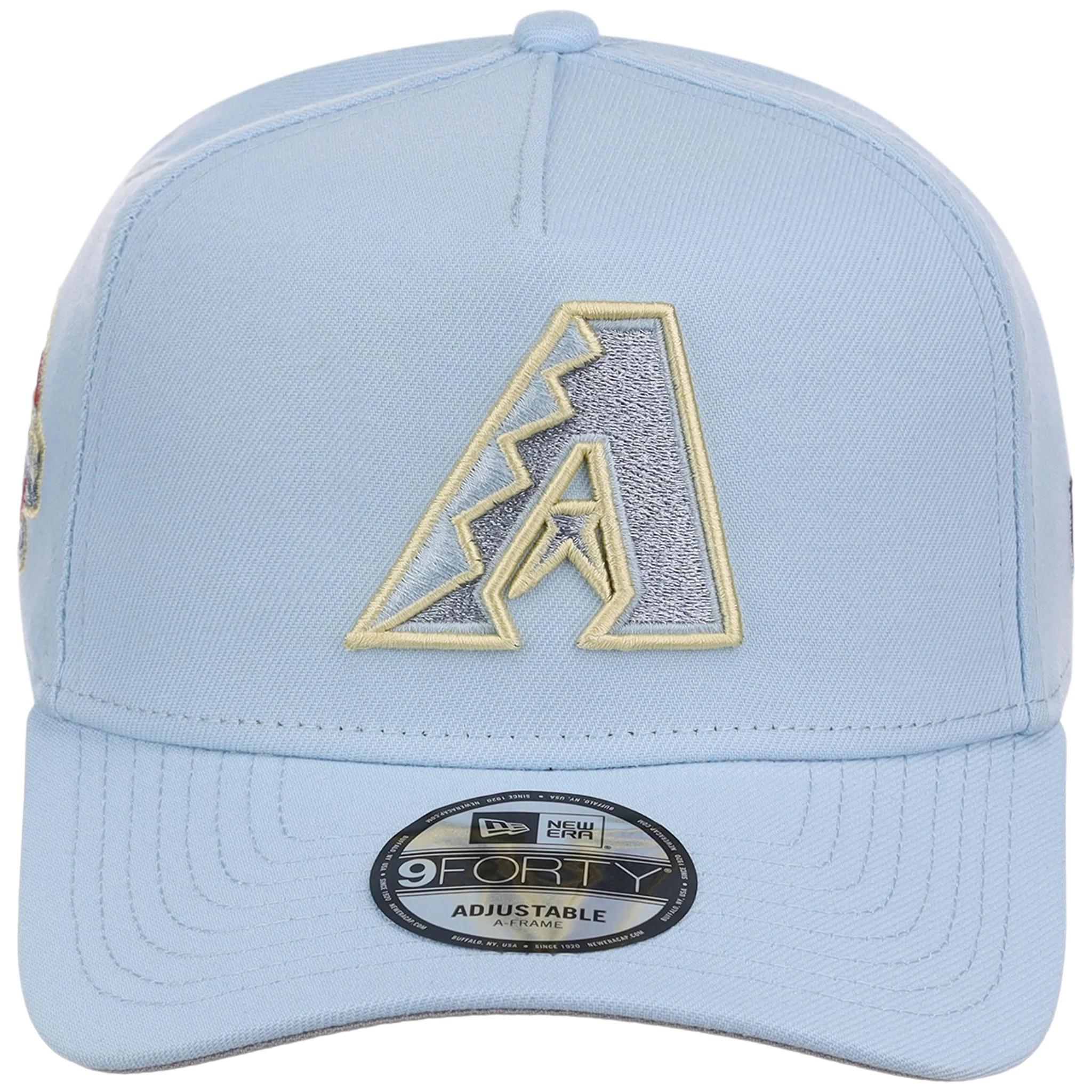 Arizona Diamondbacks MLB Glacial Blue New Era 9FORTY A-Frame - Image 5