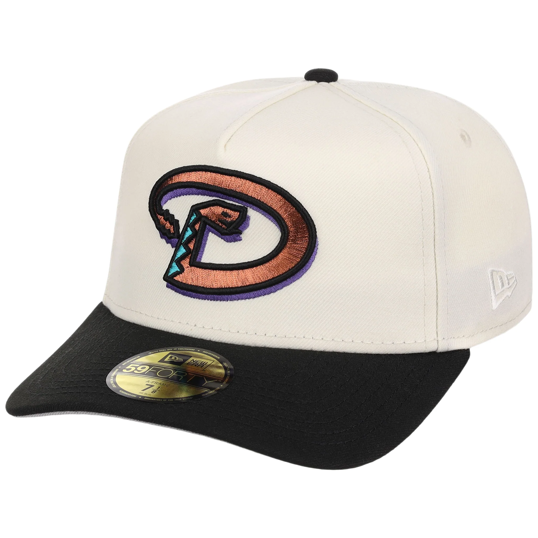 Arizona Diamondbacks MLB Heritage Chrome New Era 59FORTY - Image 4
