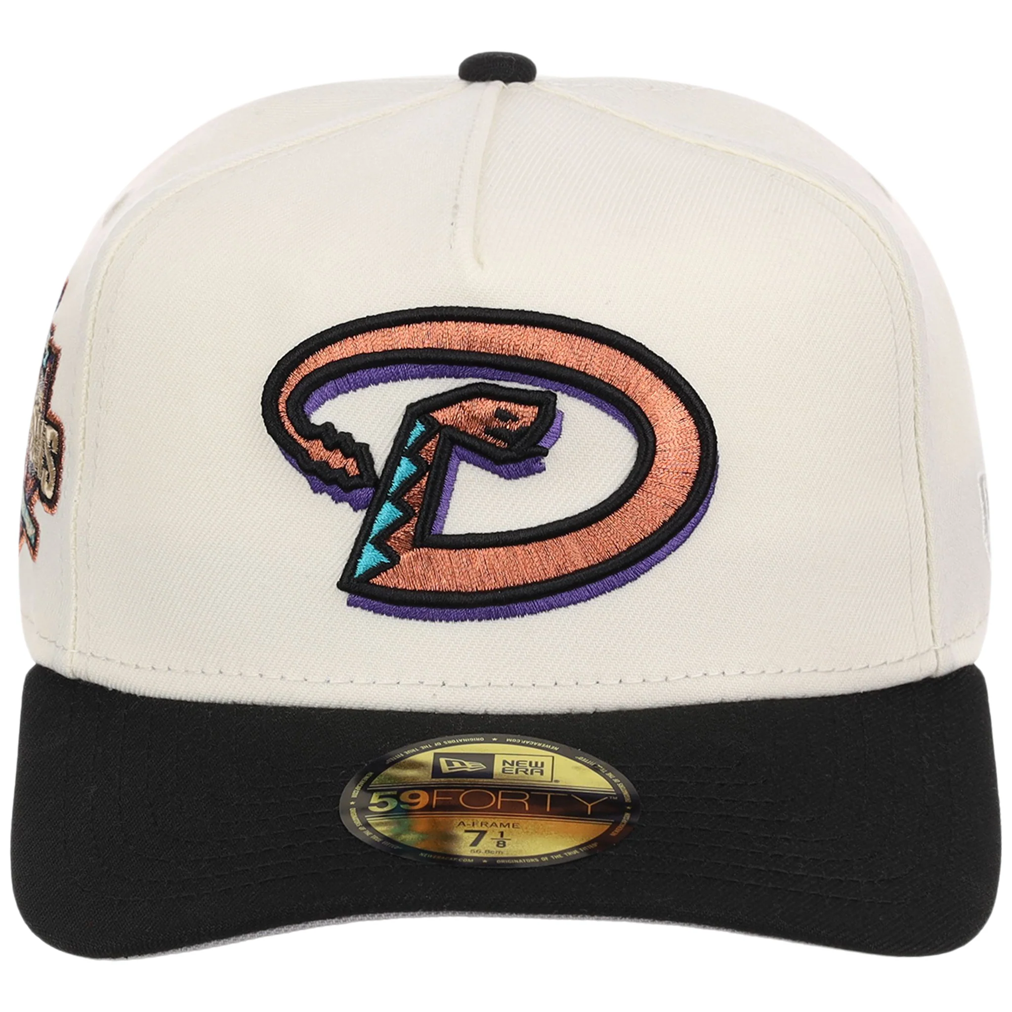 Arizona Diamondbacks MLB Heritage Chrome New Era 59FORTY - Image 5