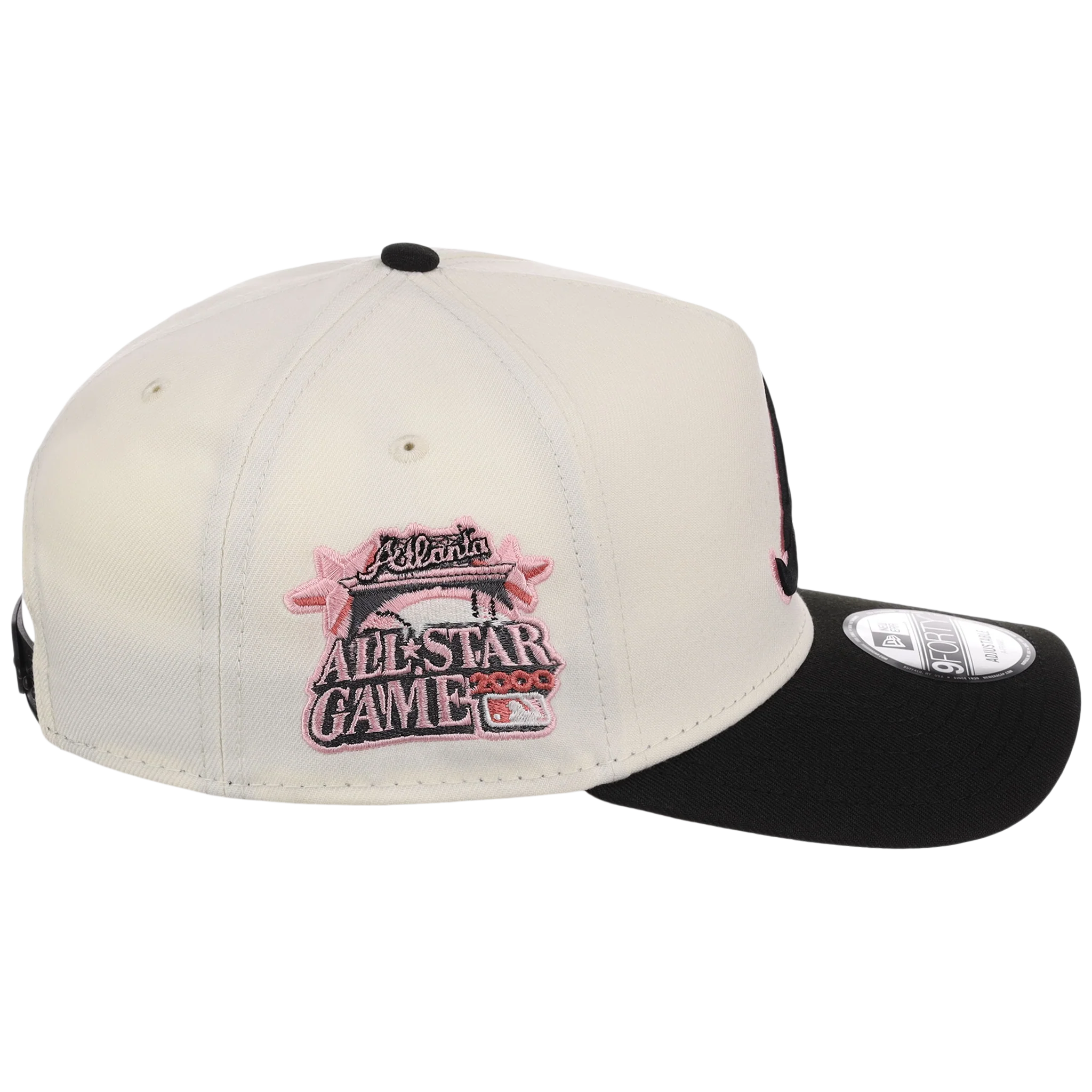 Atlanta Braves MLB Chrome Blinky New Era 9FORTY A-Frame - Image 3