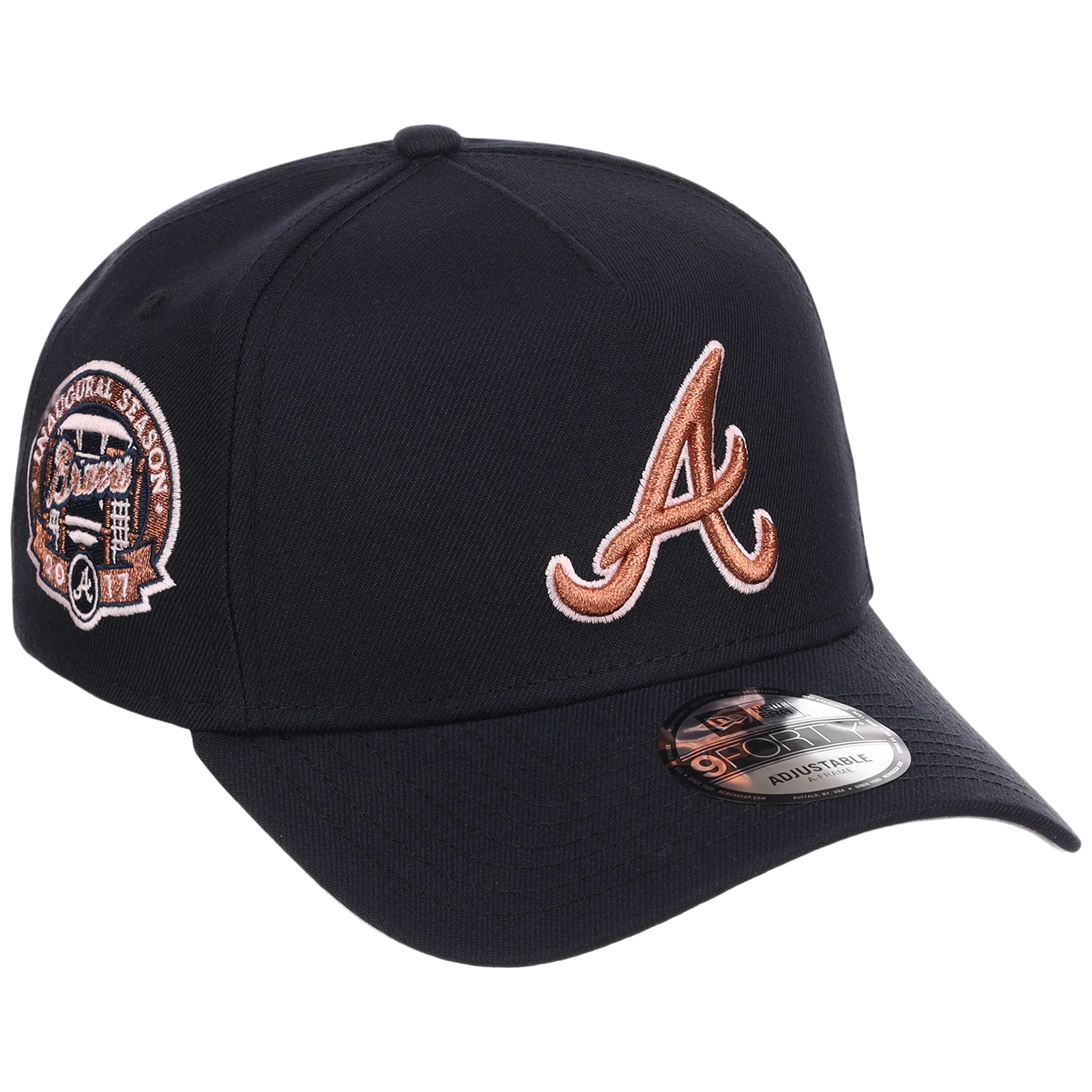 Atlanta Braves MLB Copper Blush New Era 9FORTY