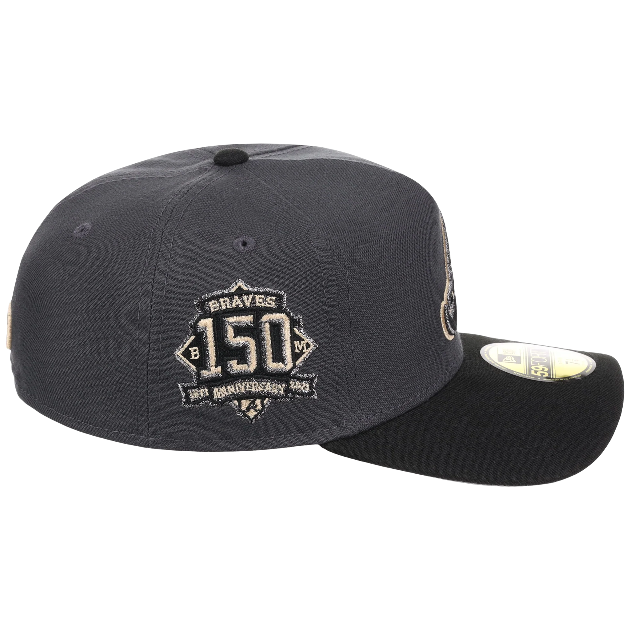 Atlanta Braves MLB Graphite Balance New Era 59FORTY - Image 3
