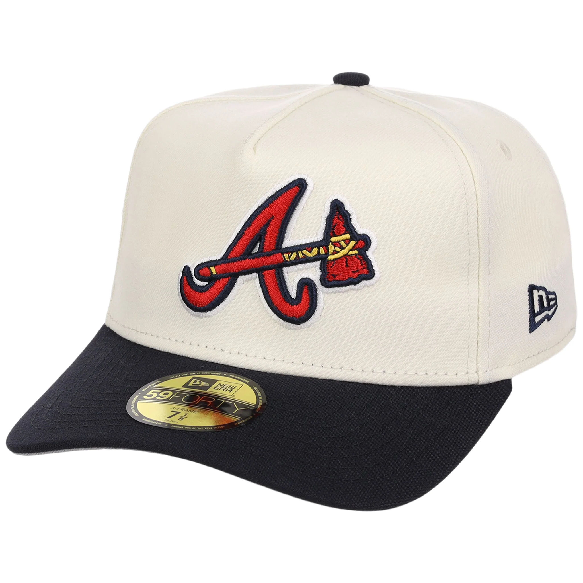 Atlanta Braves MLB Heritage Chrome New Era 59FORTY - Image 4