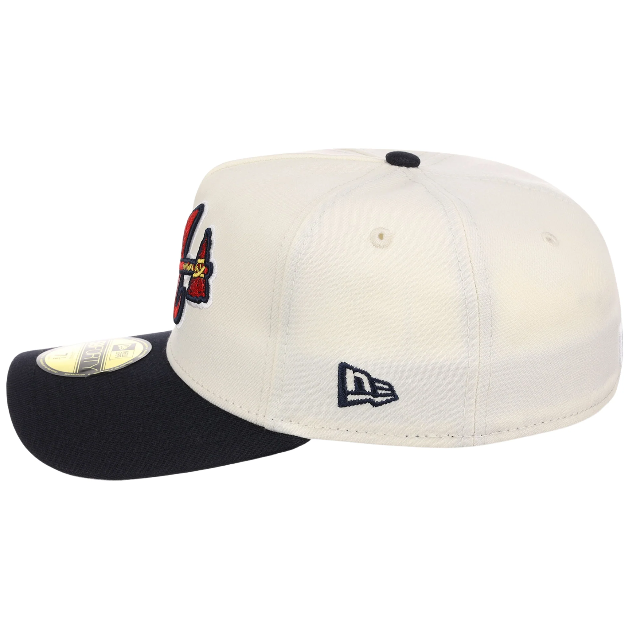 Atlanta Braves MLB Heritage Chrome New Era 59FORTY - Image 6