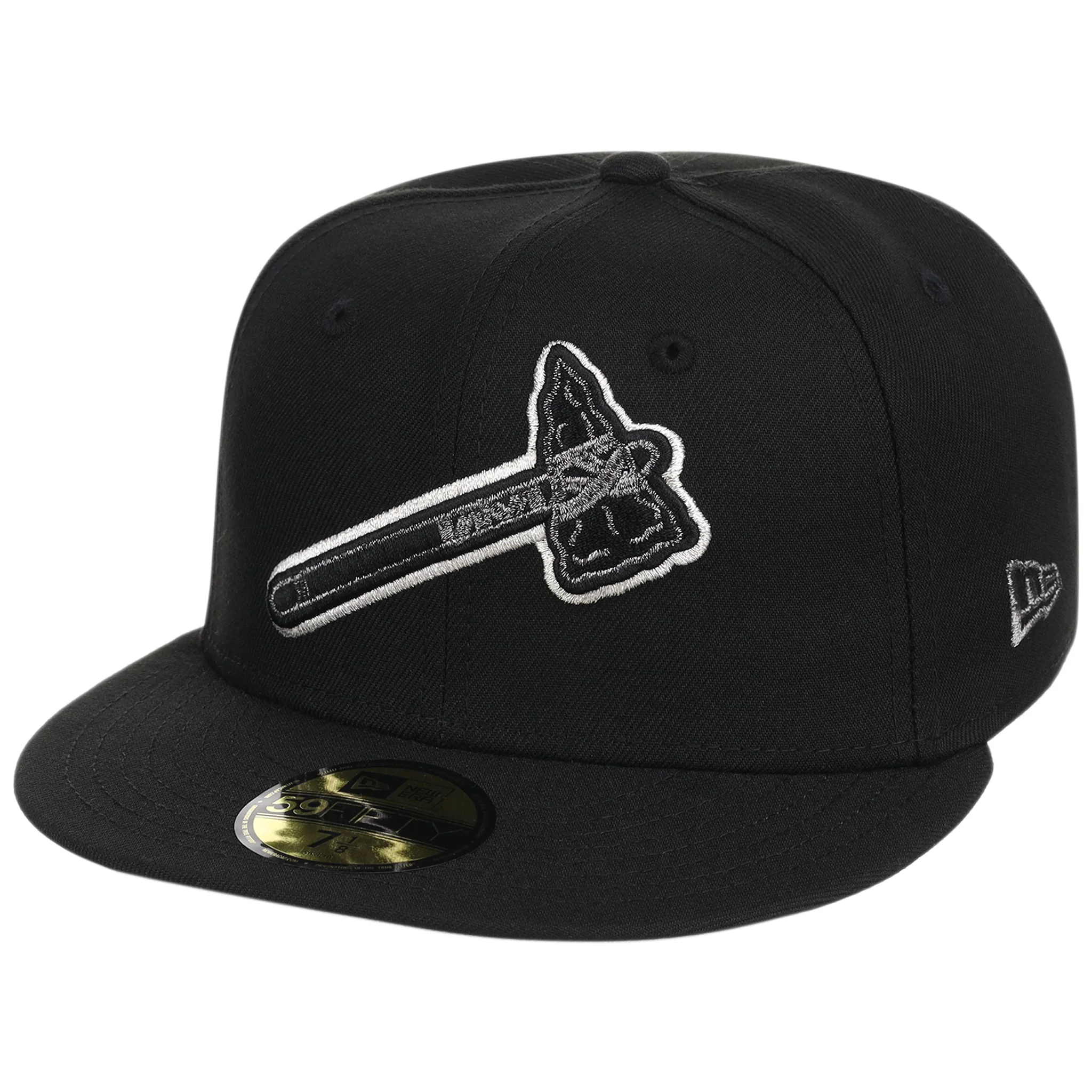 Atlanta Braves MLB Liquid Titanium New Era 59FIFTY - Image 4