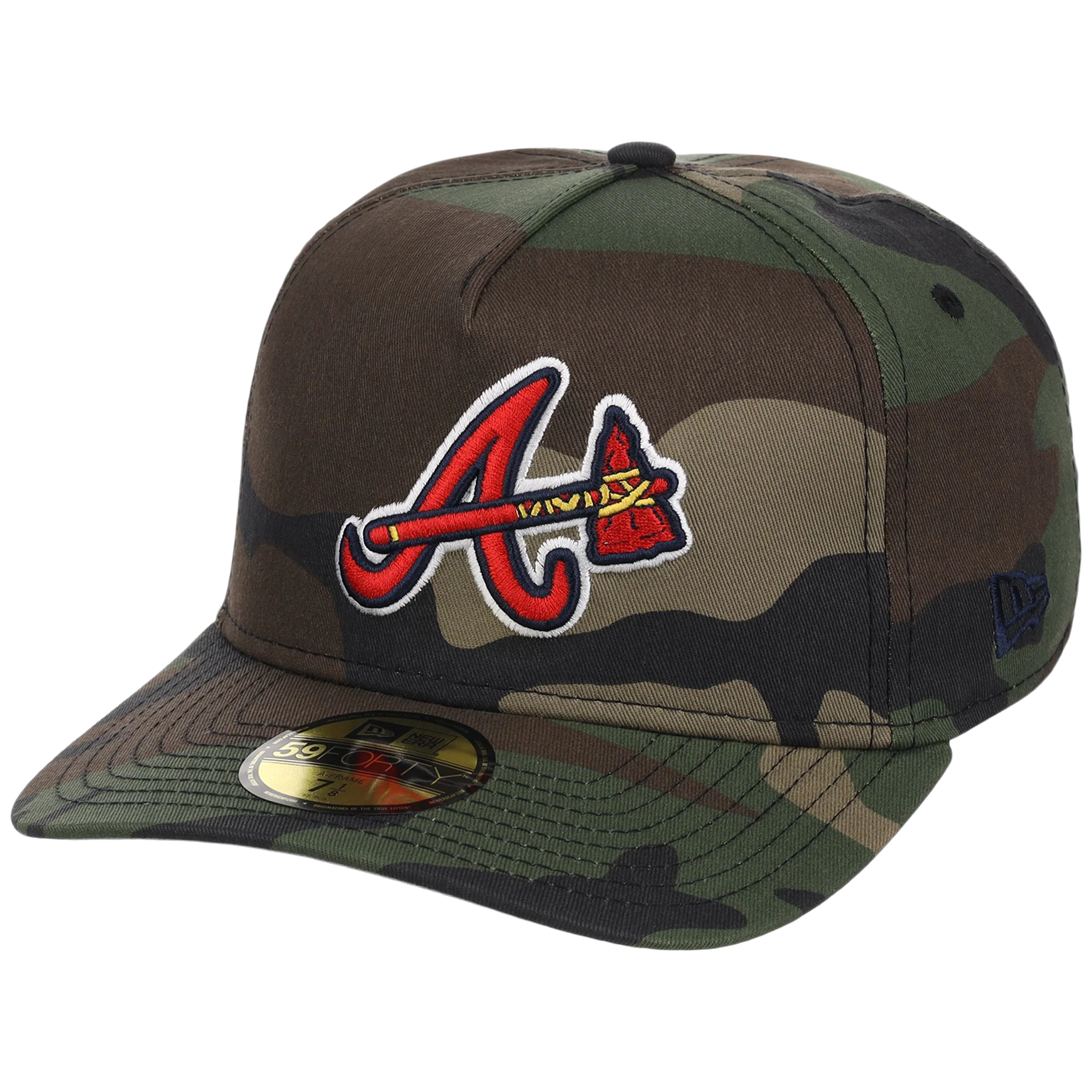 Atlanta Braves MLB Tactical Woodland New Era 59FORTY - Image 4