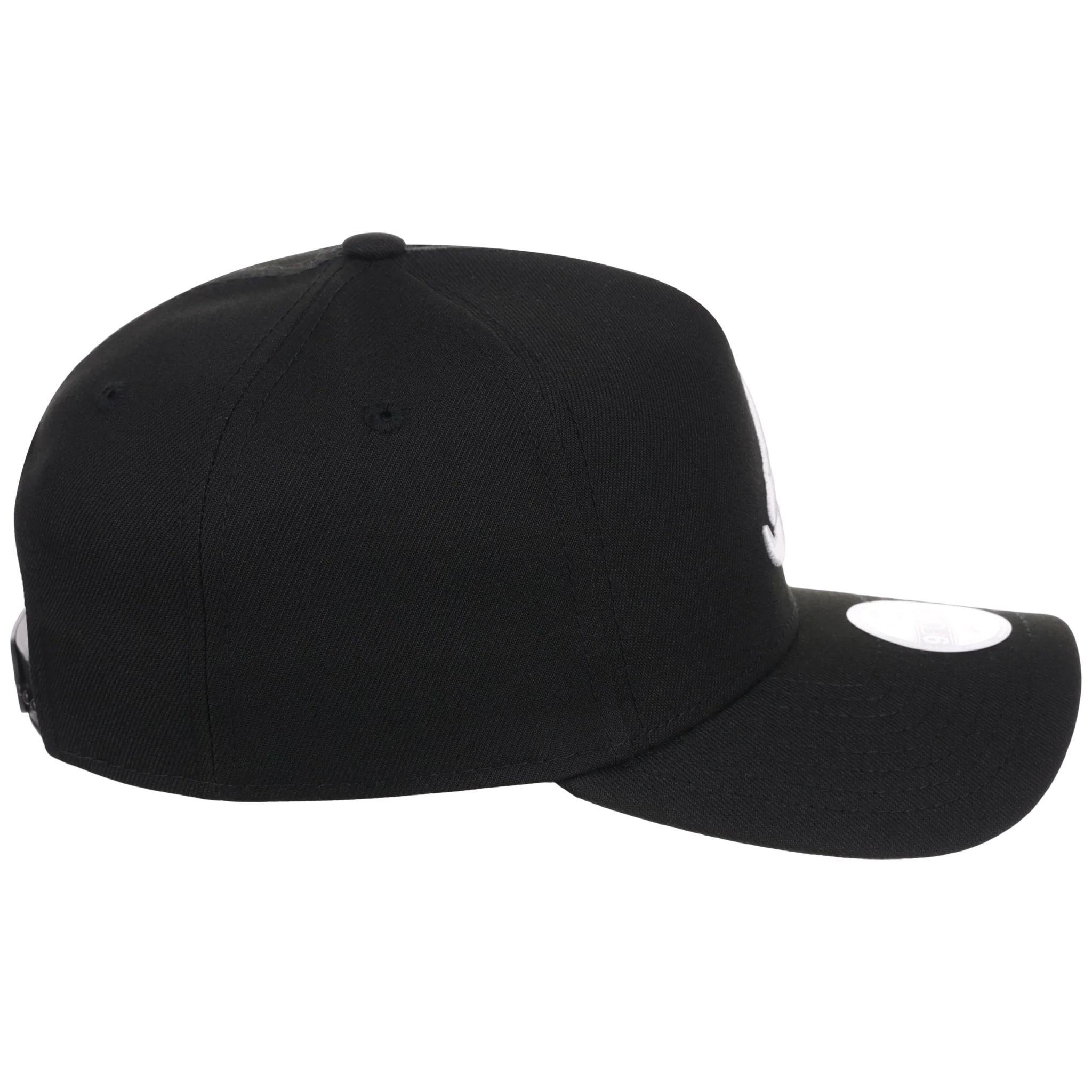 Atlanta Braves Women's New Era 9FORTY Black A-Frame - Image 3