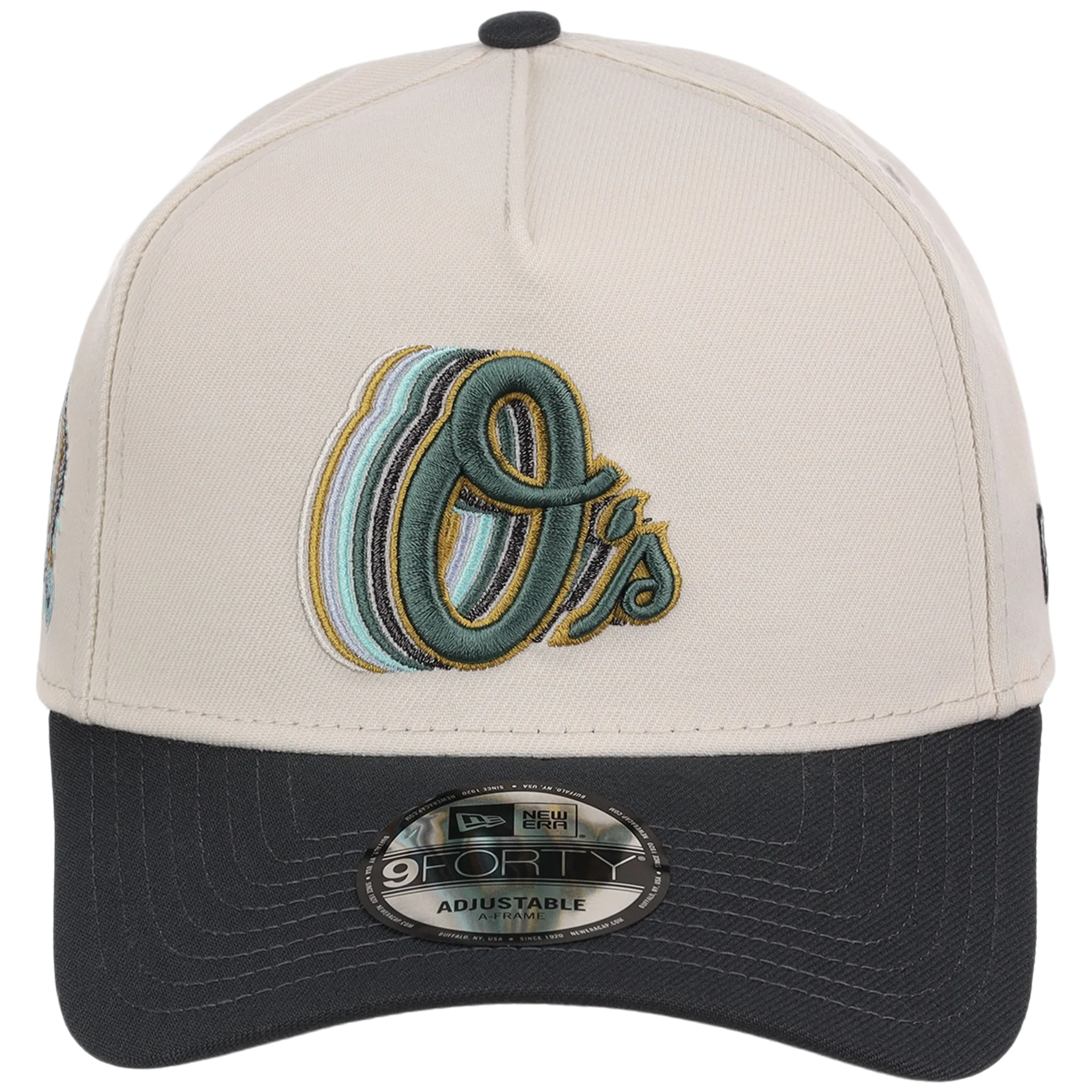 Baltimore Orioles MLB Cream Clouds New Era 9FORTY - Image 5