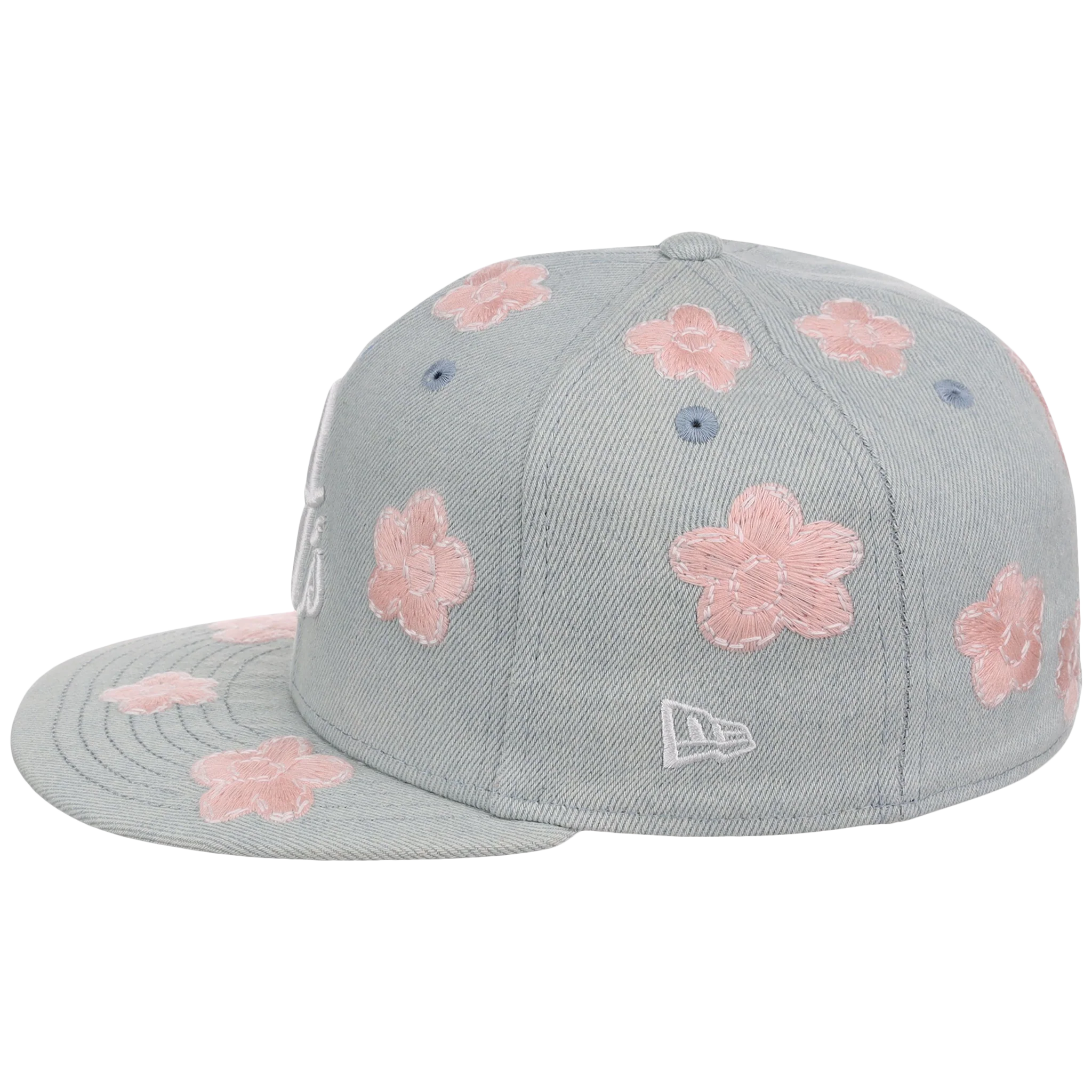 Baltimore Orioles MLB Denim Flower New Era 59FIFTY - Image 6