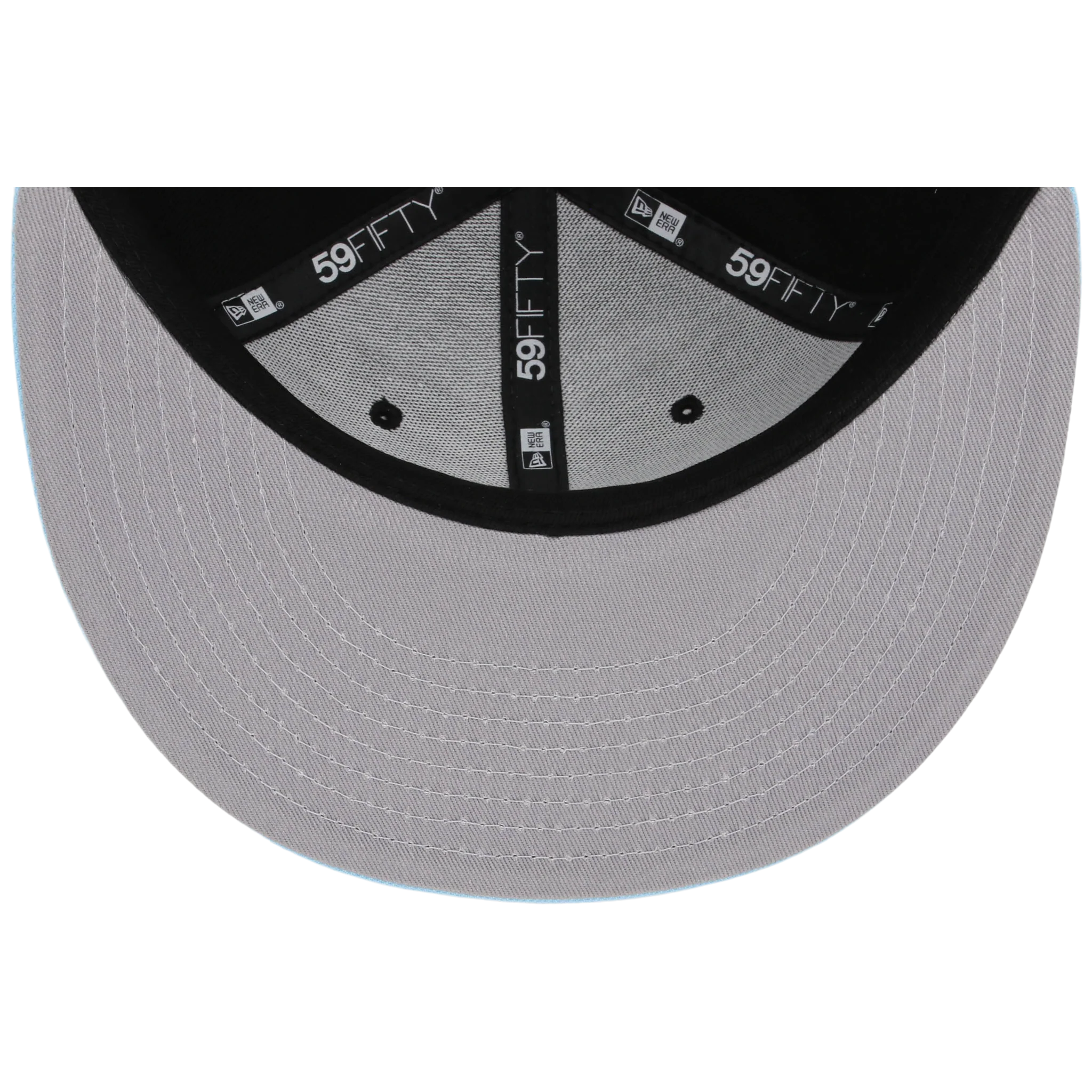 Boston Red Sox Iron Czar New Era 59FIFTY (Black/Sky Blue) - Image 2