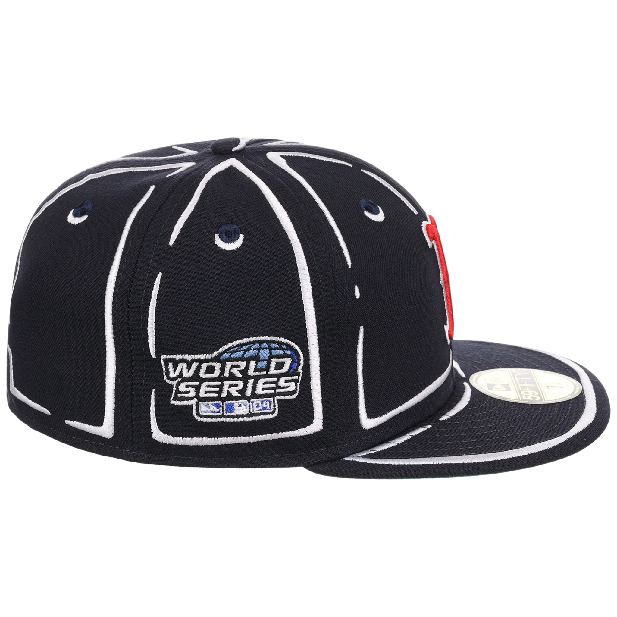 Boston Red Sox Joshua Vides x MLB 'Outline' New Era 59FIFTY Collection - Image 3