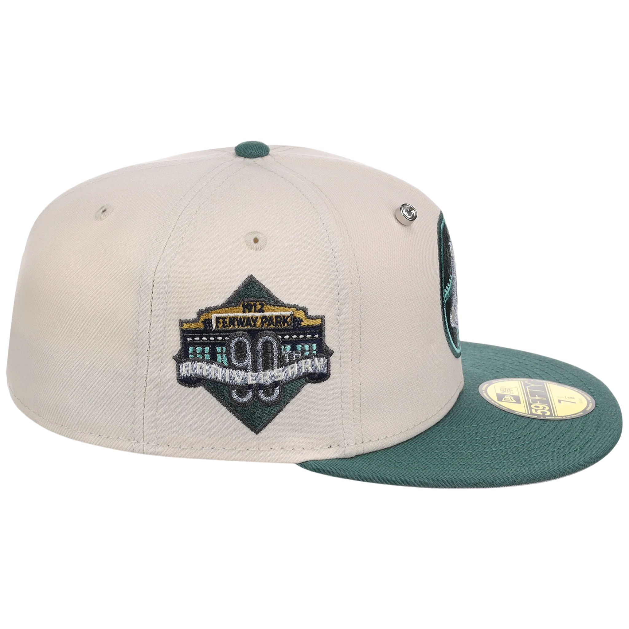 Boston Red Sox MLB Cream Lichen New Era 59FIFTY - Image 3