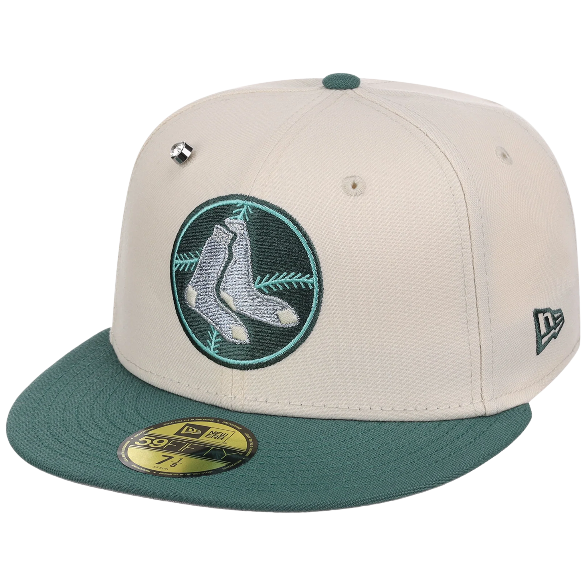 Boston Red Sox MLB Cream Lichen New Era 59FIFTY - Image 4