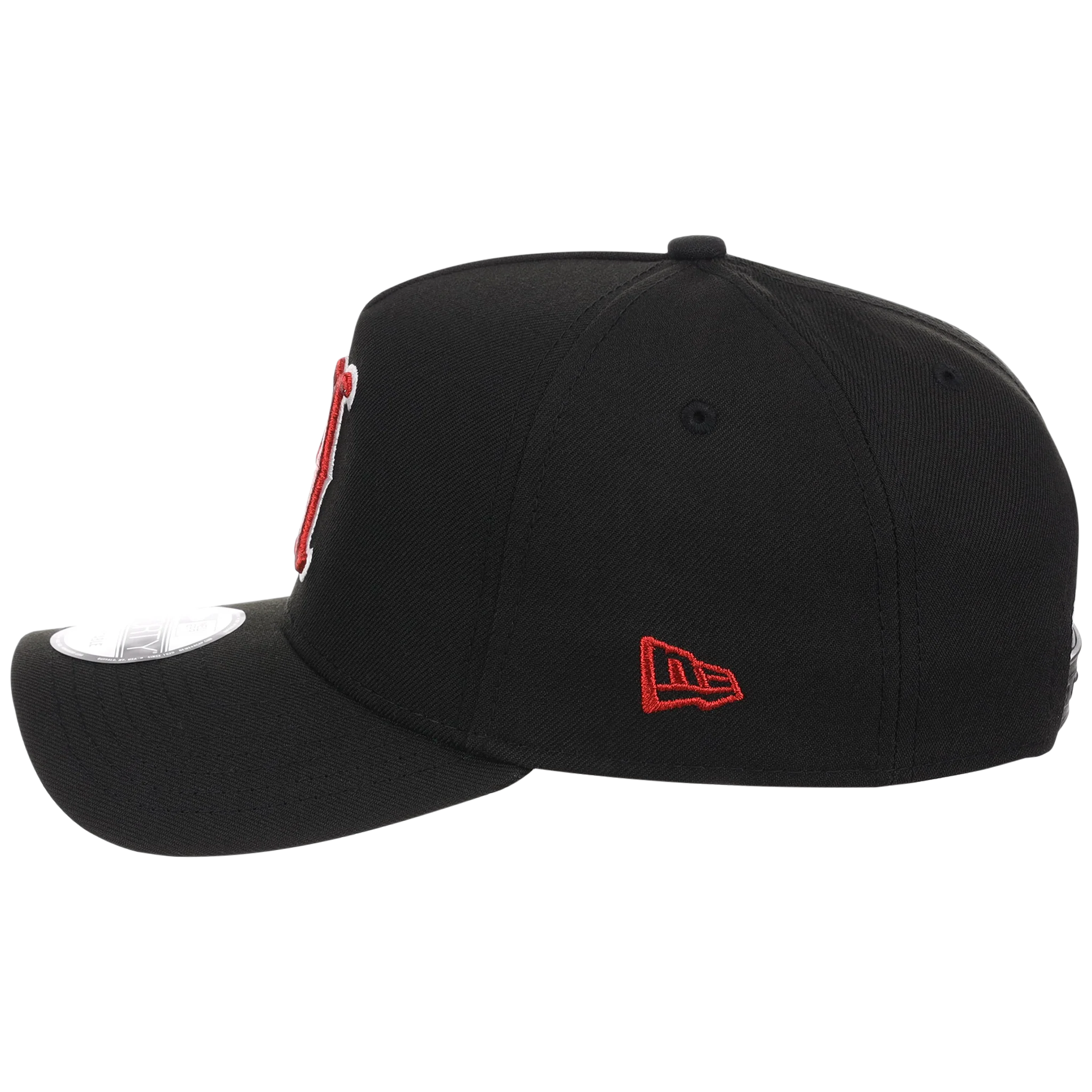 Boston Red Sox MLB Flipmode 2.0 Black Dome New Era 9FORTY A-Frame (Black/Black/Kelly Green) - Image 6