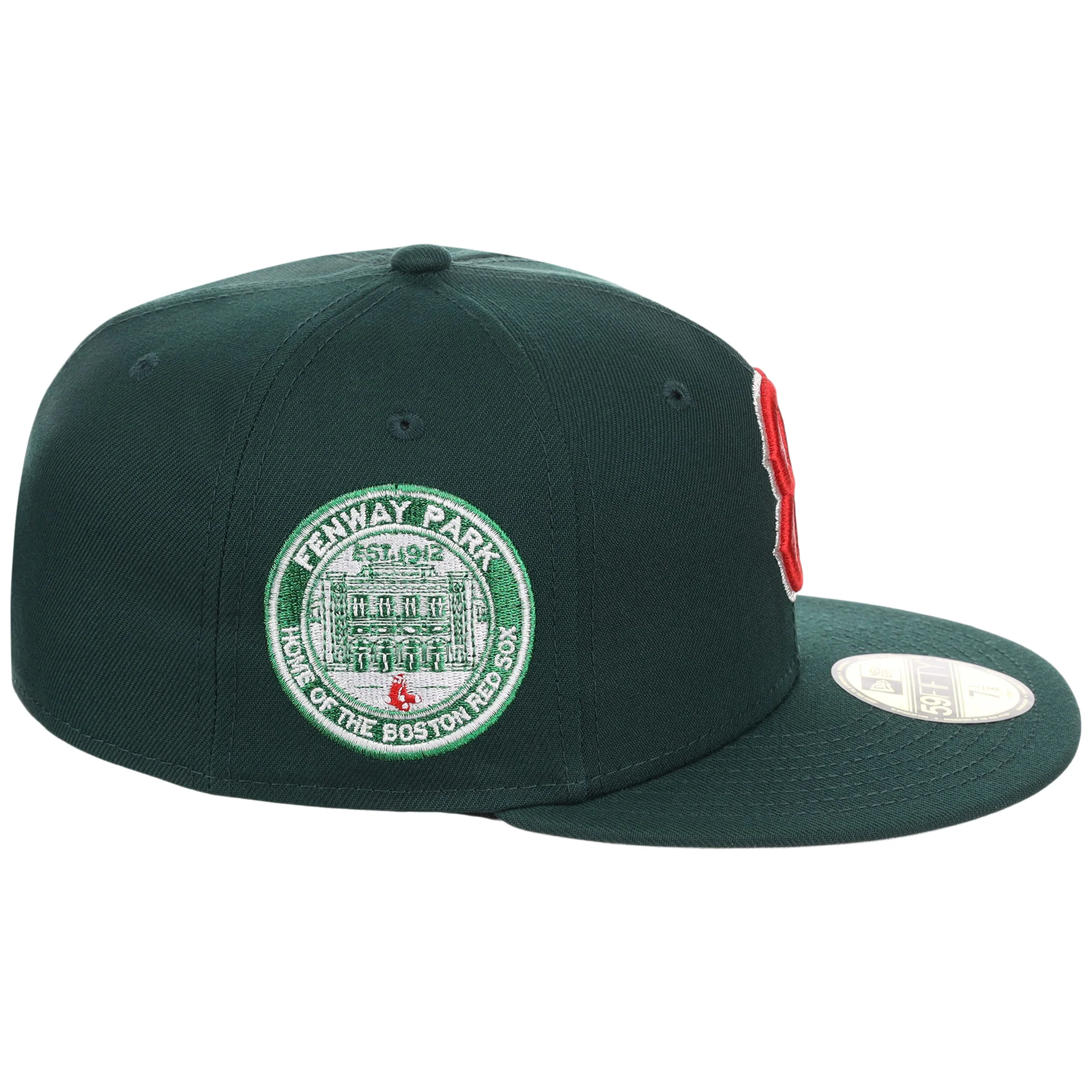 Boston Red Sox MLB Flipmode 2.0 New Era 59FIFTY (Dark Green/Dark Green/Gray) - Image 3