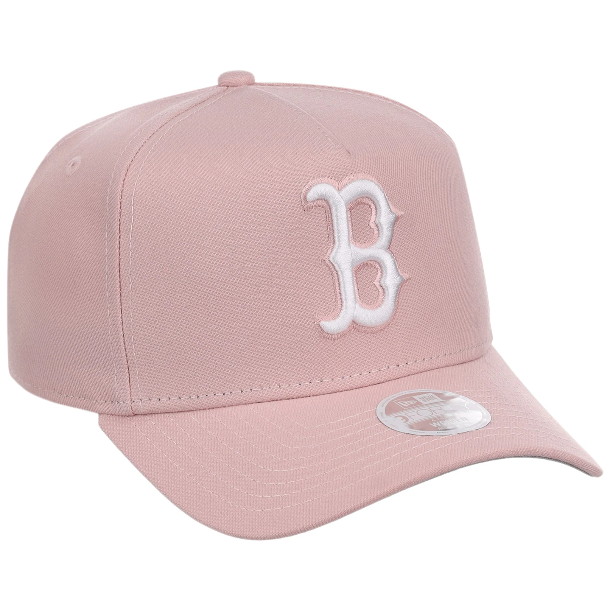 Boston Red Sox Women's New Era 9FORTY Pink A-Frame