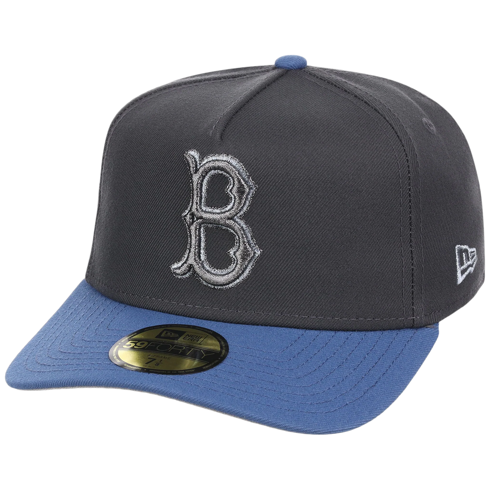 Brooklyn Dodgers MLB Indigo Steel New Era 59FORTY - Image 4