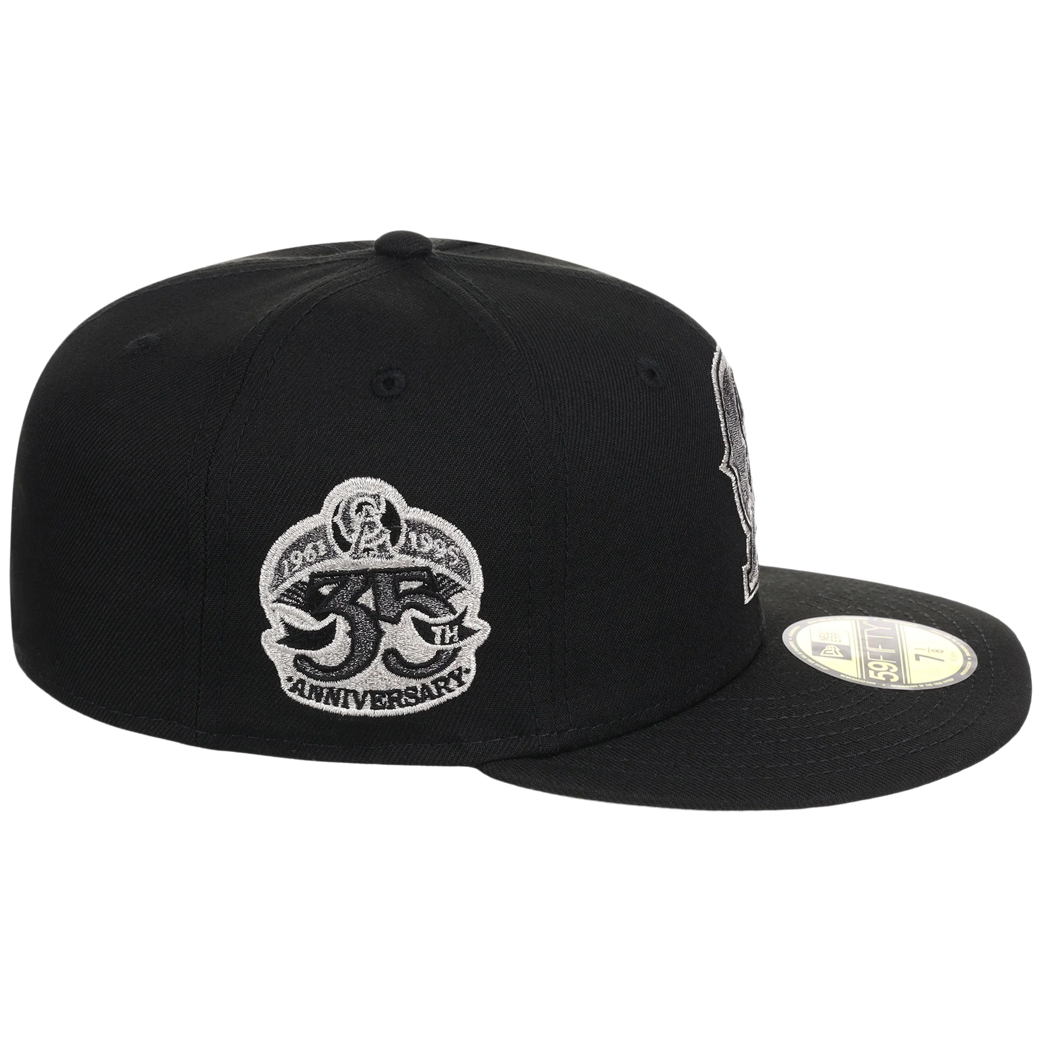 California Angels MLB Liquid Titanium New Era 59FIFTY - Image 3