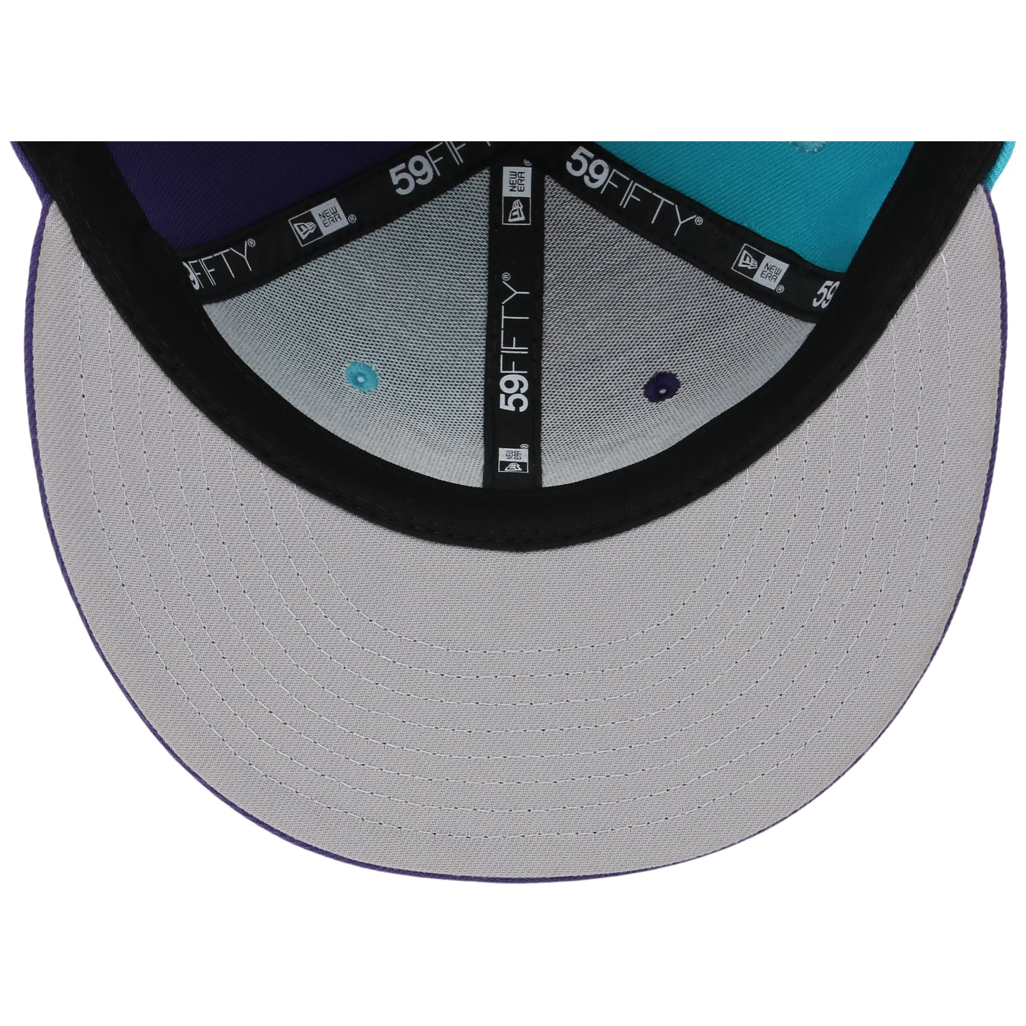 Charlotte Hornets NBA Pinwheel Rewind New Era 59FIFTY - Image 2