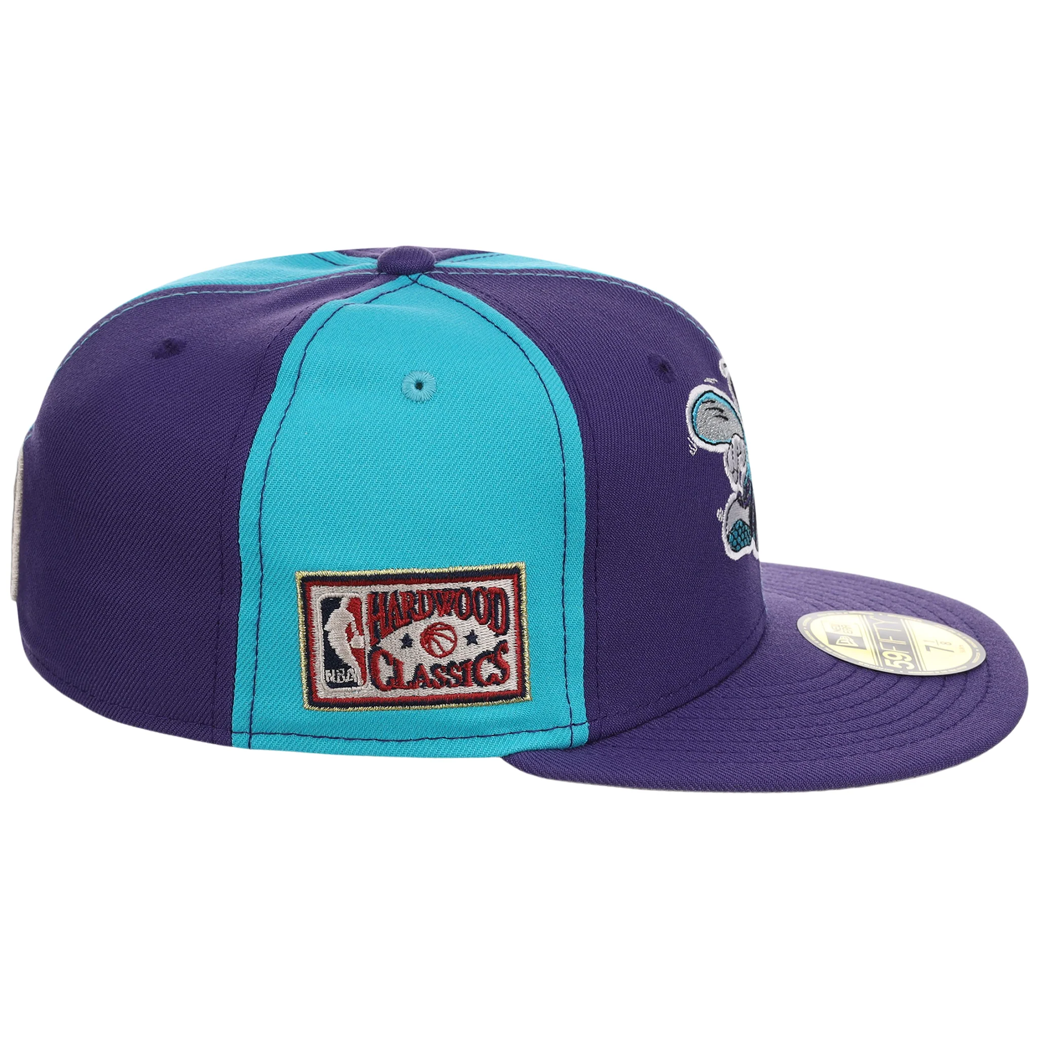 Charlotte Hornets NBA Pinwheel Rewind New Era 59FIFTY - Image 3