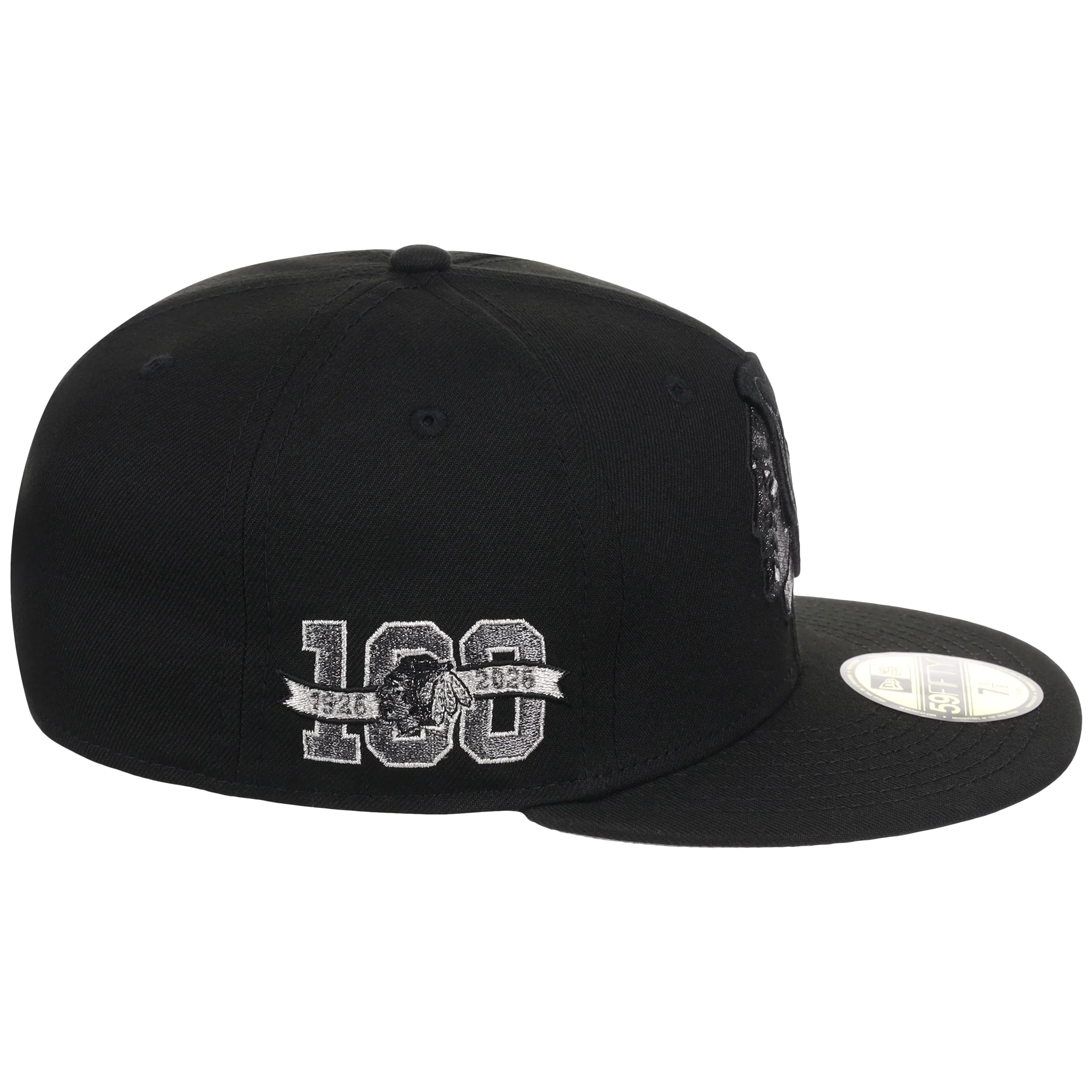 Chicago Blackhawks NHL Liquid Titanium New Era 59FIFTY - Image 3