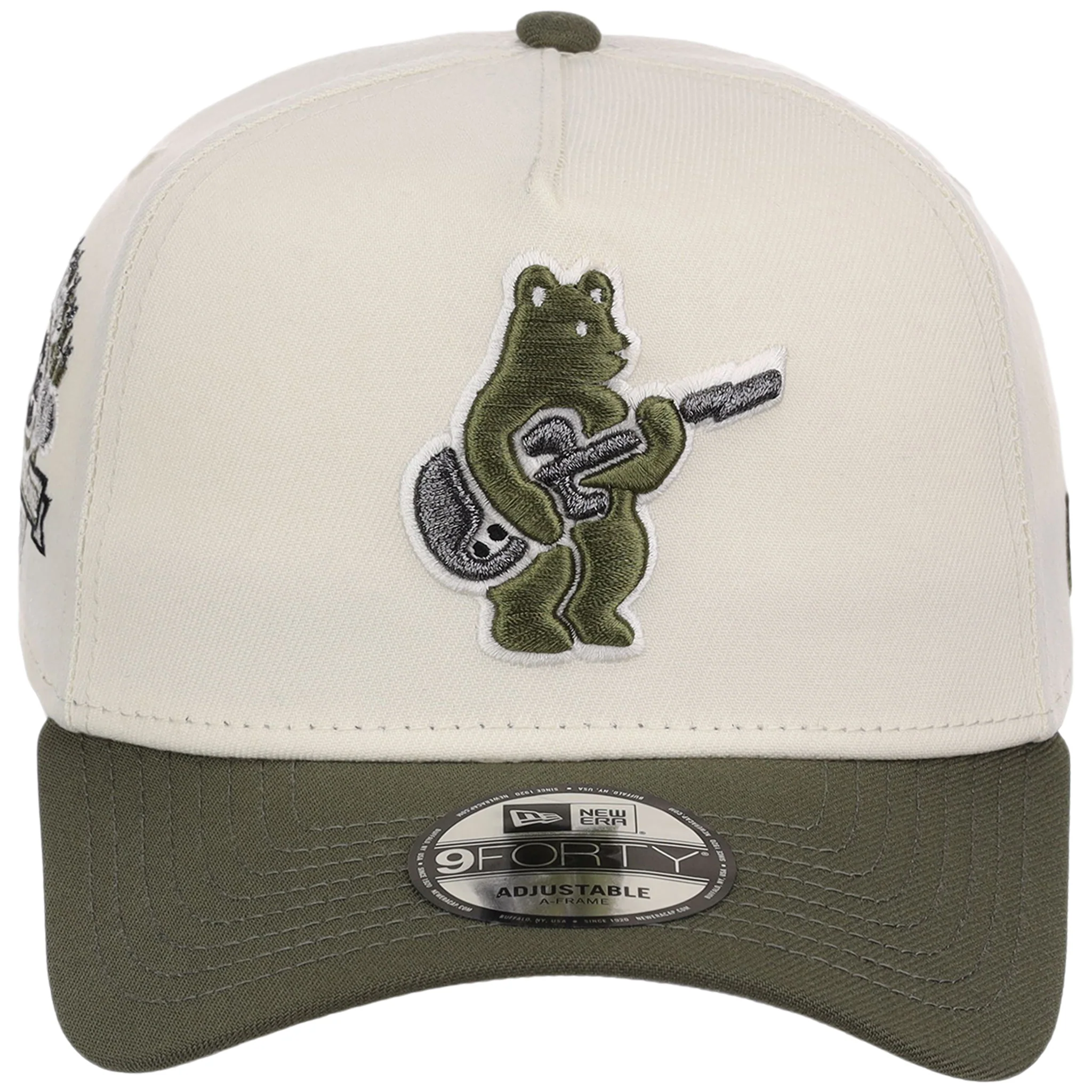 Chicago Cubs MLB Chrome Olive New Era 9FORTY - Image 5