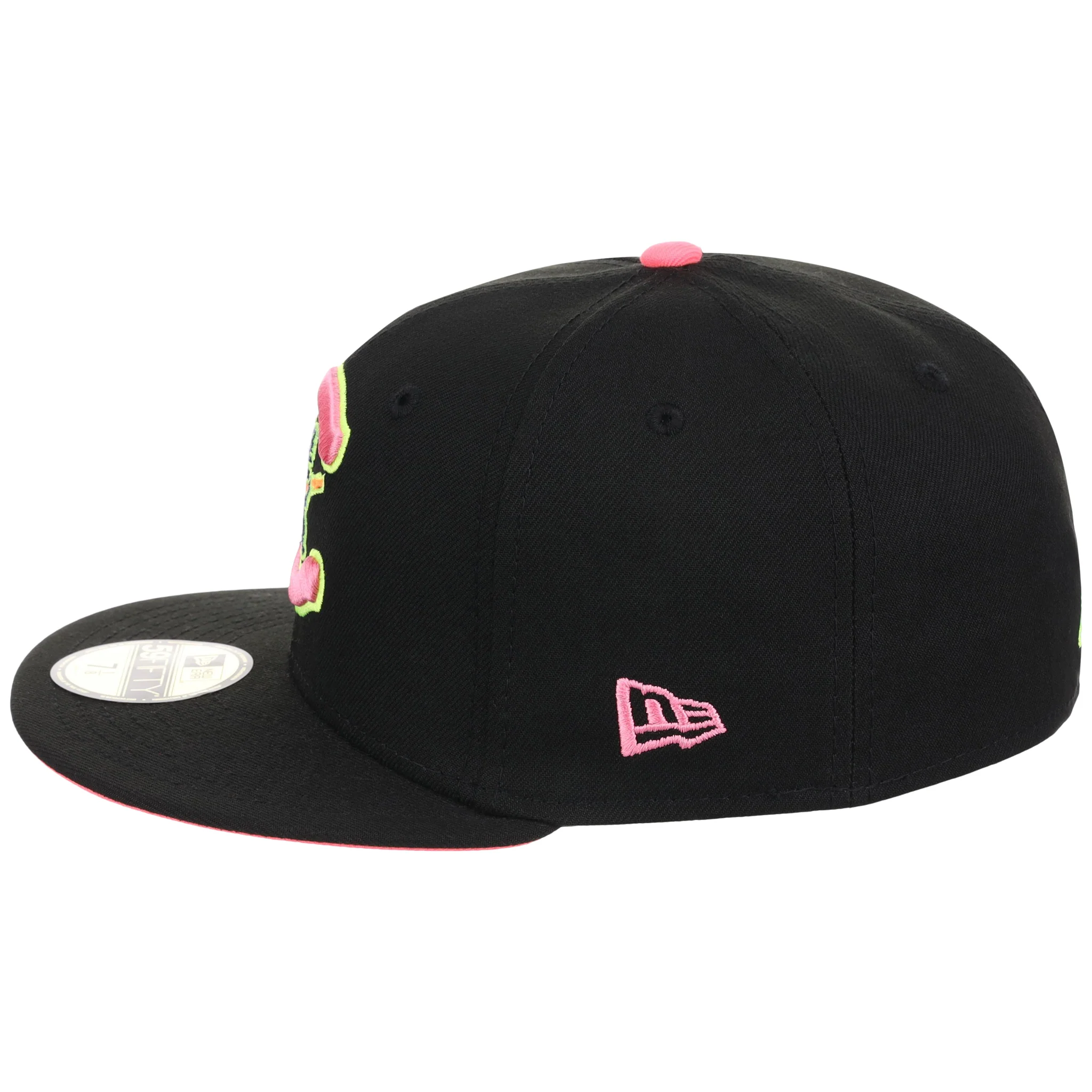 Chicago Cubs MLB Main Stage Black Neon New Era 59FIFTY - Image 6