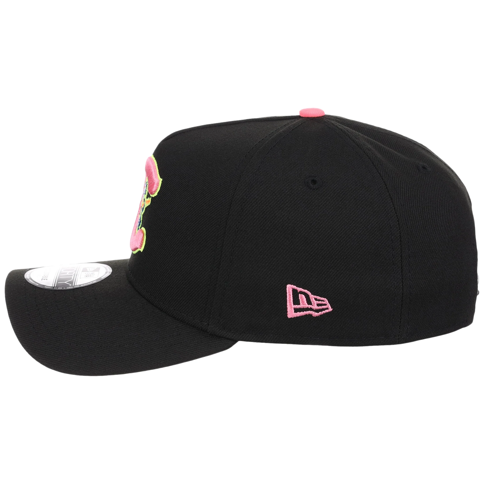 Chicago Cubs MLB Main Stage Black Neon New Era 9FORTY AF - Image 6
