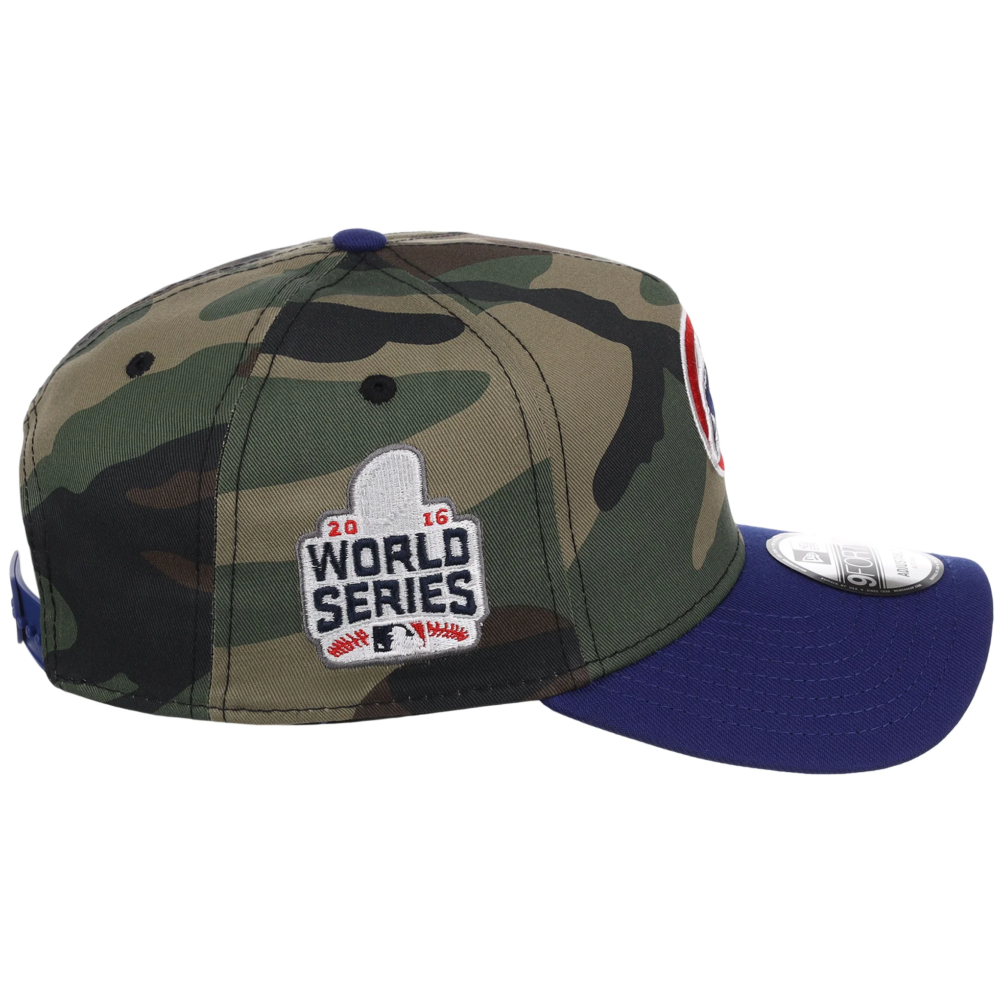 Chicago Cubs MLB Woodland Contrast New Era 9FORTY - Image 3