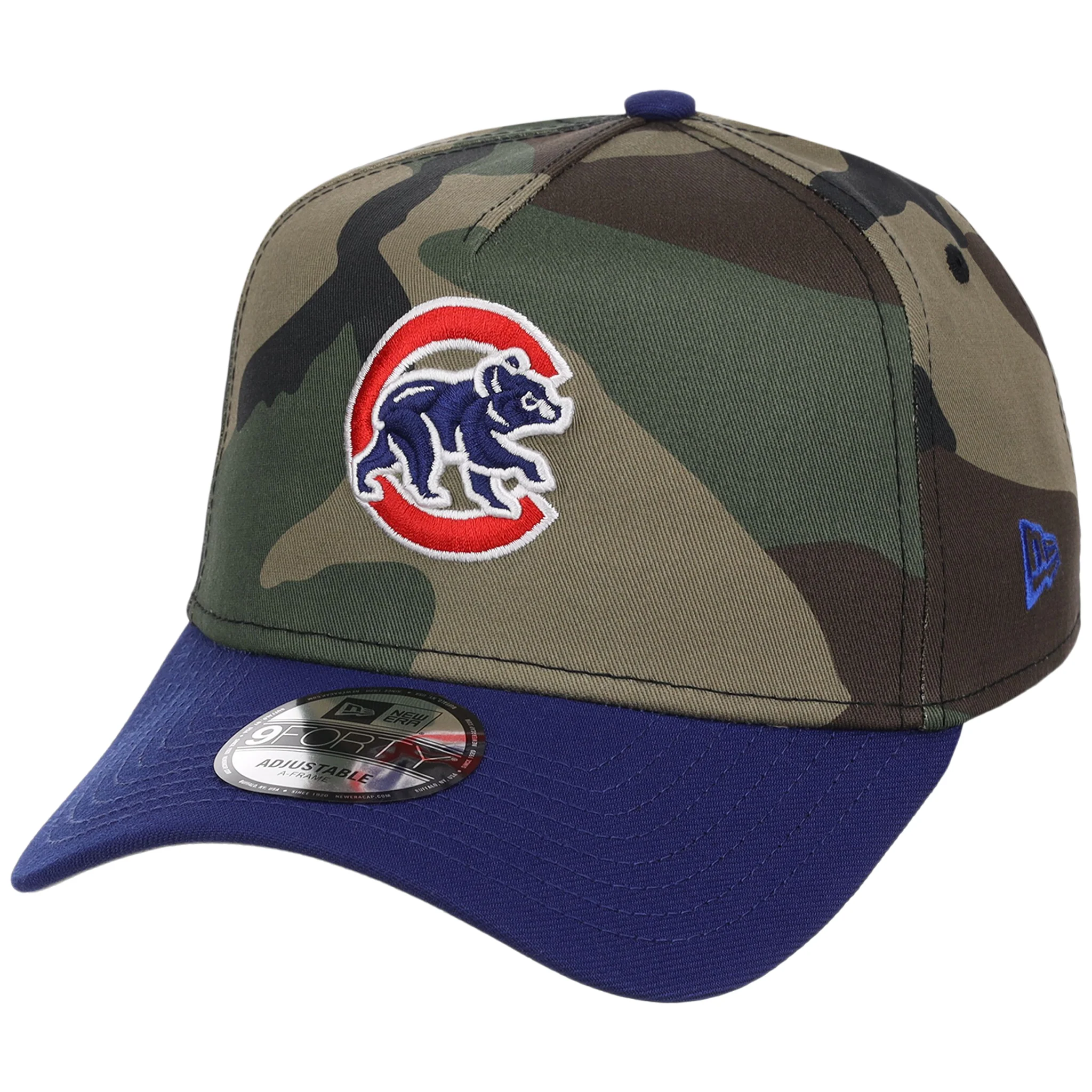 Chicago Cubs MLB Woodland Contrast New Era 9FORTY - Image 4