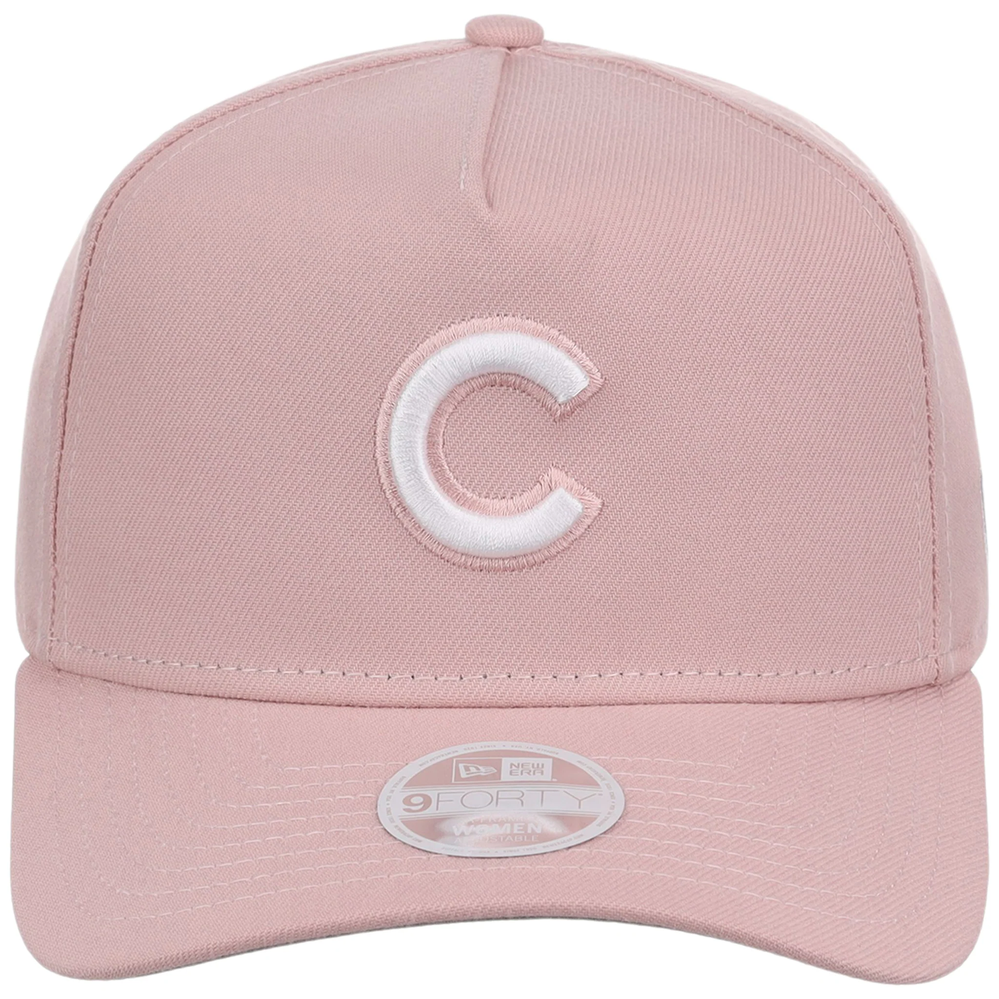 Chicago Cubs Women's New Era 9FORTY Pink A-Frame - Image 5