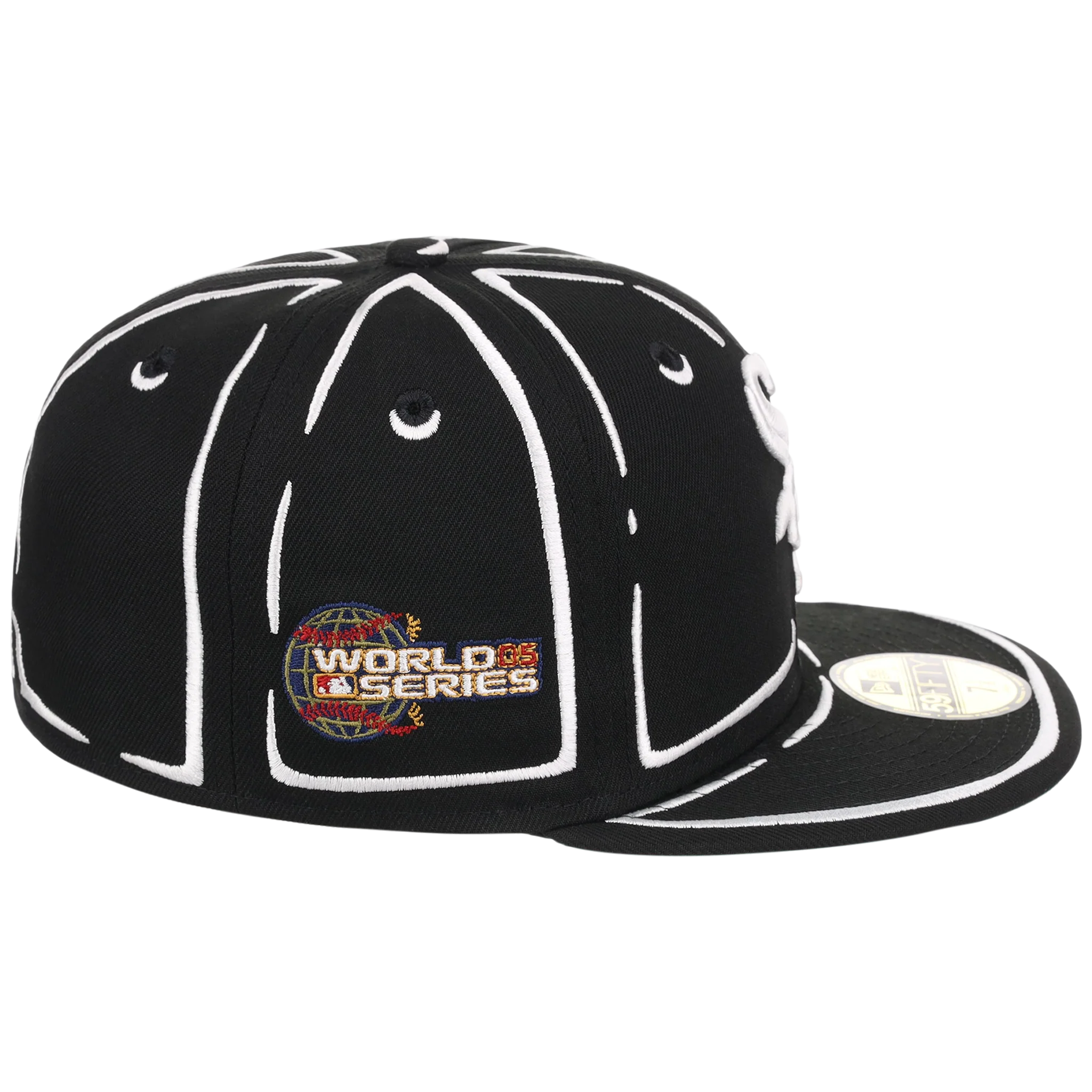 Chicago White Sox Joshua Vides x MLB 'Outline' New Era 59FIFTY Collection - Image 3