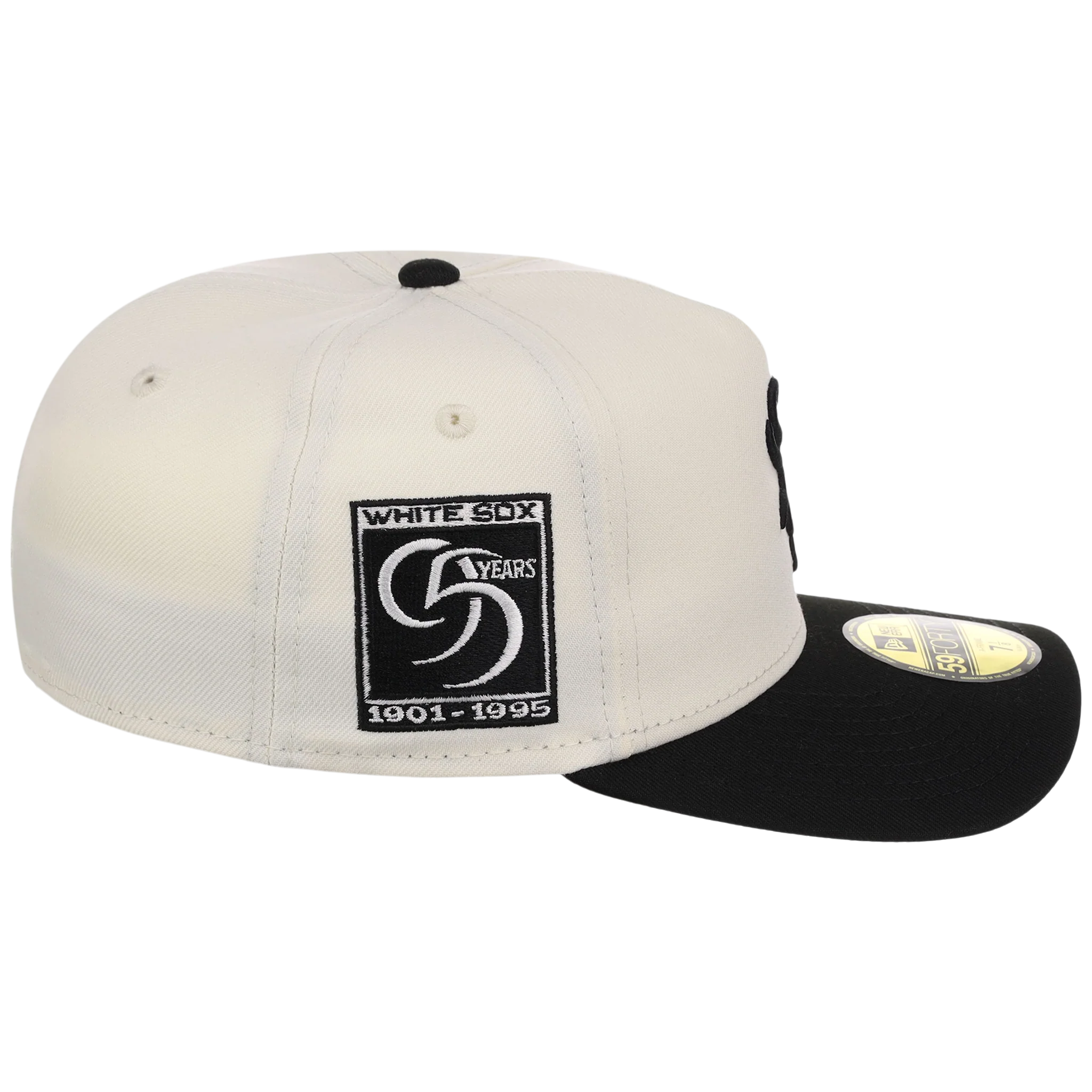 Chicago White Sox MLB Chrome Noir New Era 59FORTY - Image 3