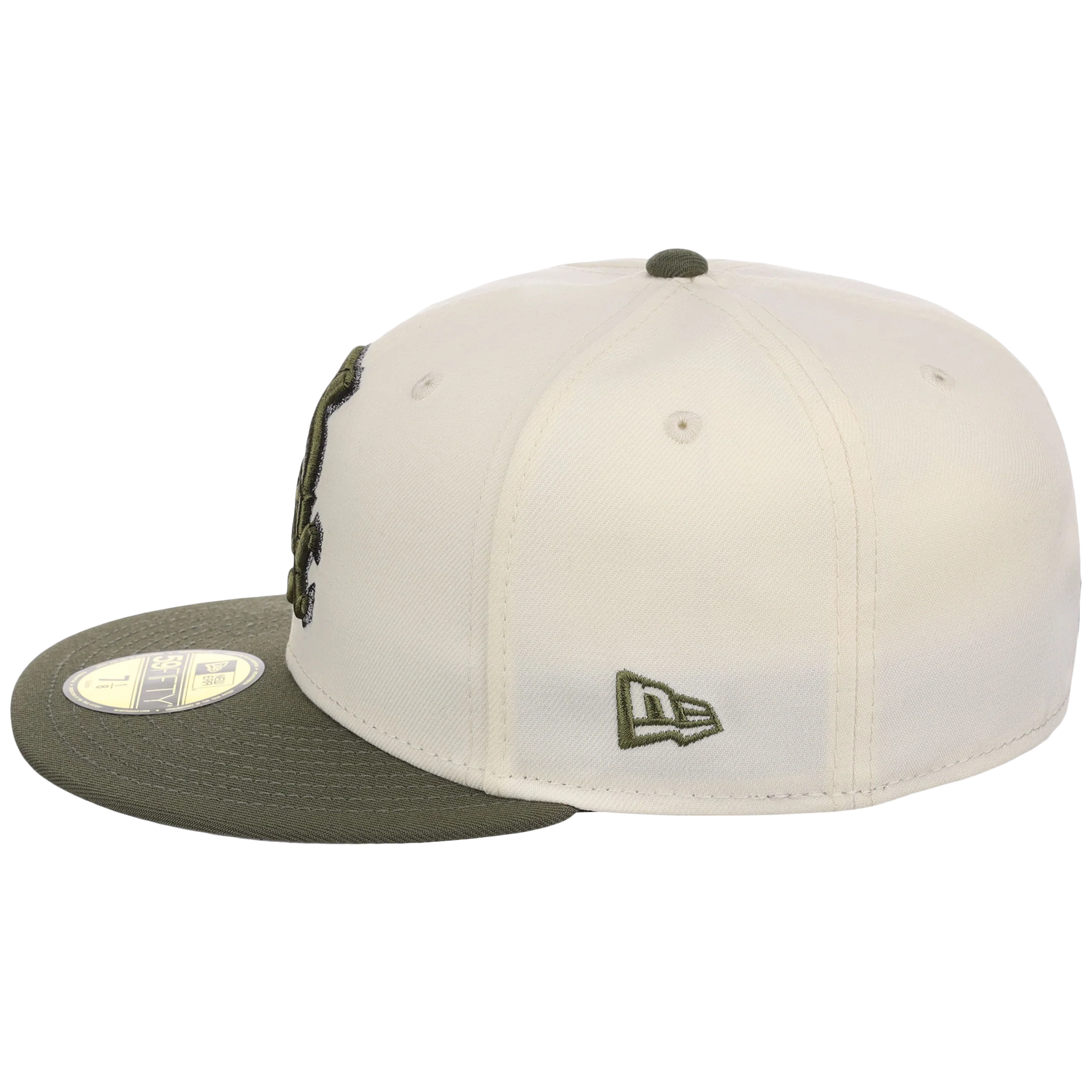 Chicago White Sox MLB Chrome Olive New Era 59FIFTY - Image 6