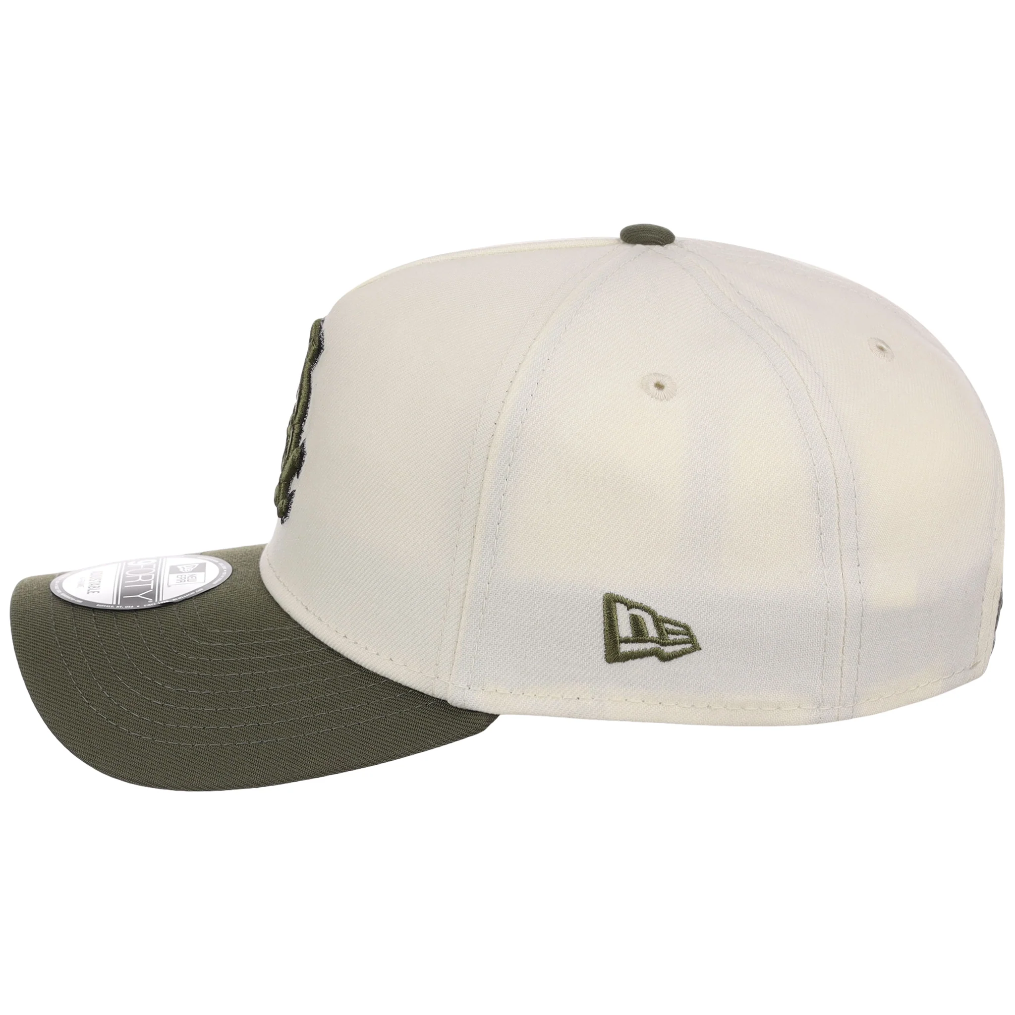 Chicago White Sox MLB Chrome Olive New Era 9FORTY - Image 6