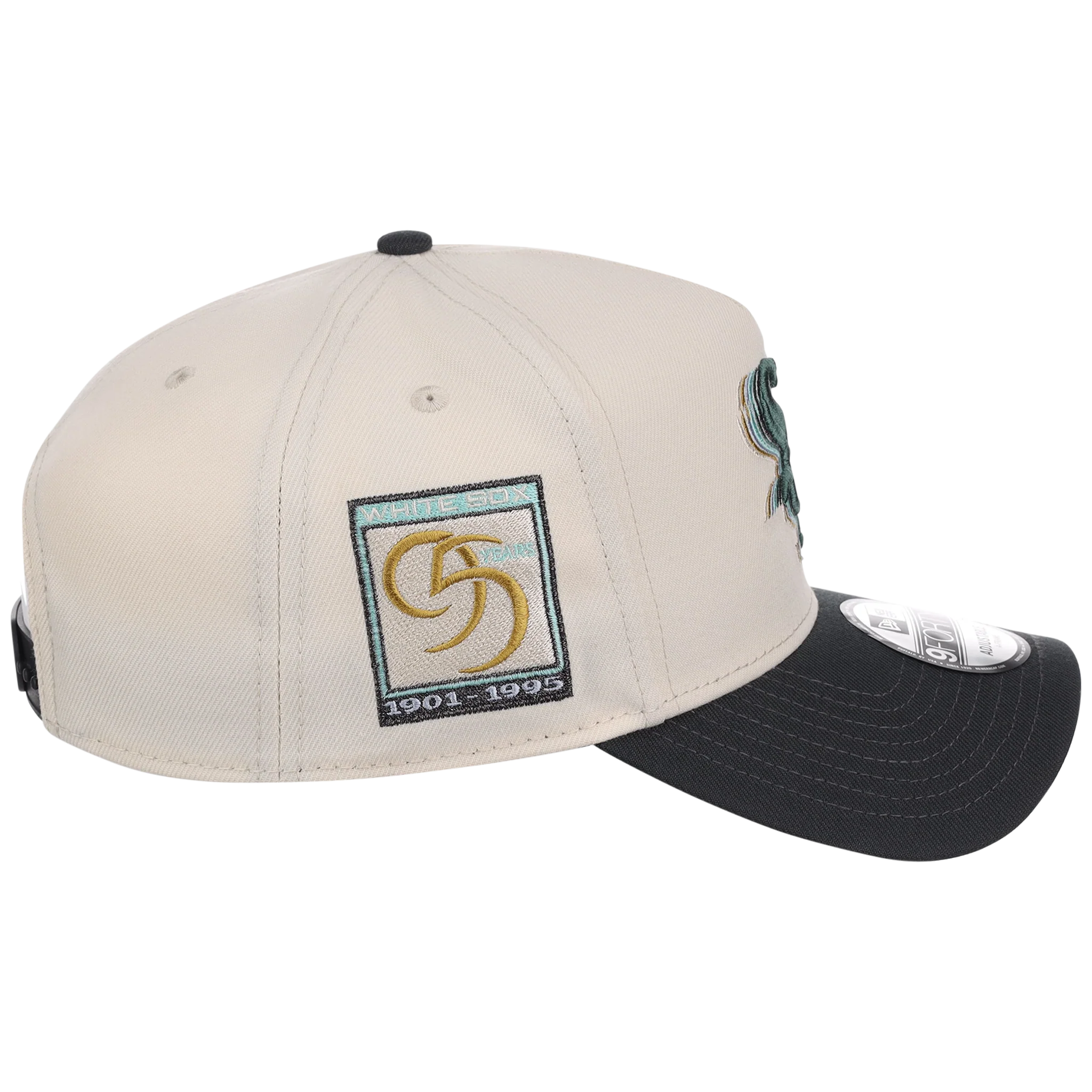 Chicago White Sox MLB Cream Clouds New Era 9FORTY - Image 3
