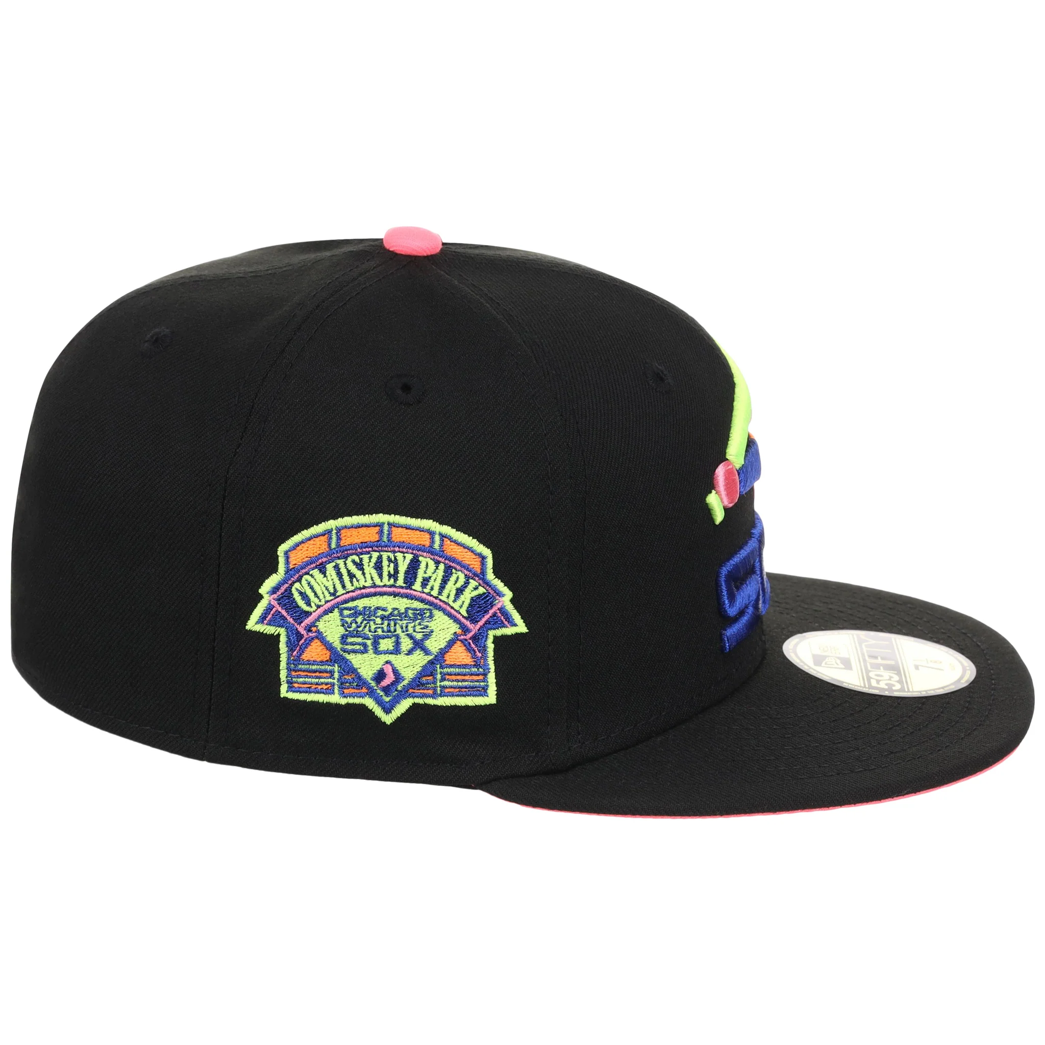 Chicago White Sox MLB Main Stage Black Neon New Era 59FIFTY - Image 3