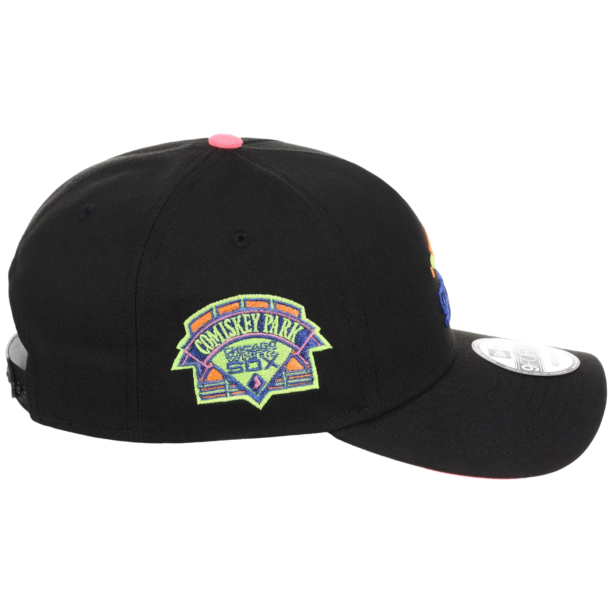 Chicago White Sox MLB Main Stage Black Neon New Era 9FORTY AF - Image 3