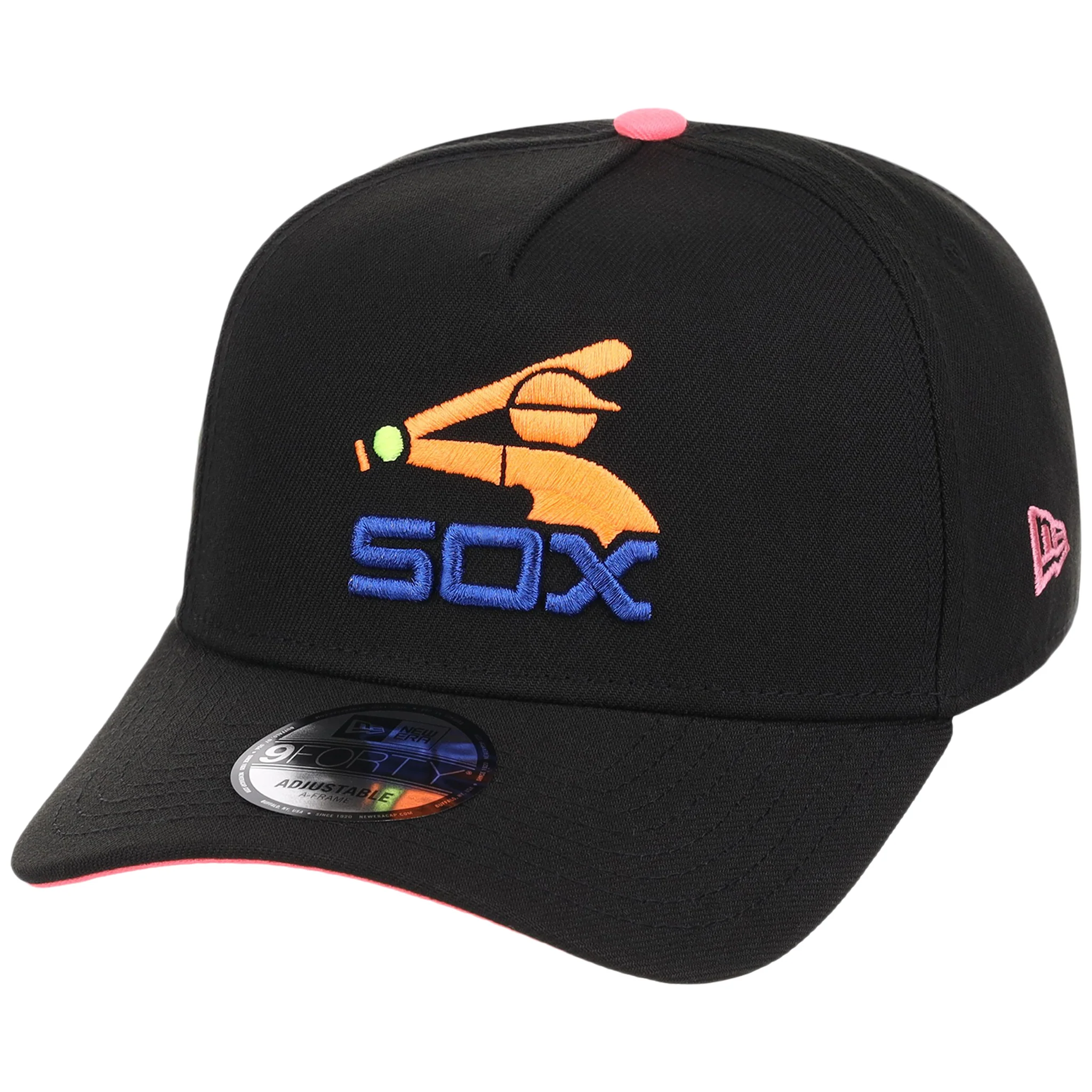 Chicago White Sox MLB Main Stage Black Neon New Era 9FORTY AF - Image 4