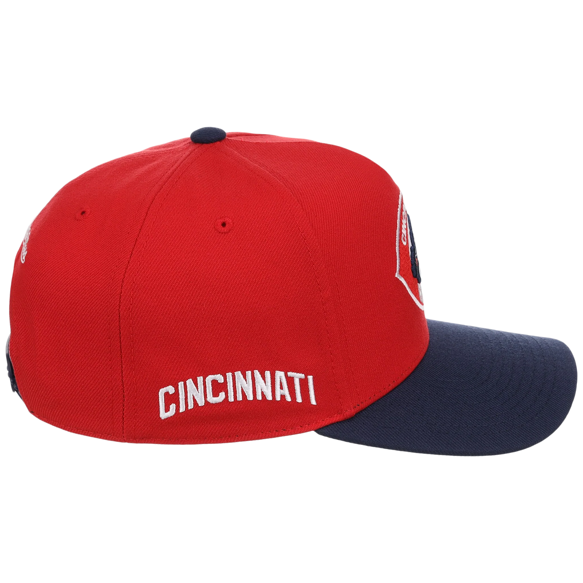 Cincinnati Reds Mitchell & Ness MLB 'Era Flip' Heritage Series Pro Pinch - Red/Navy - Image 3
