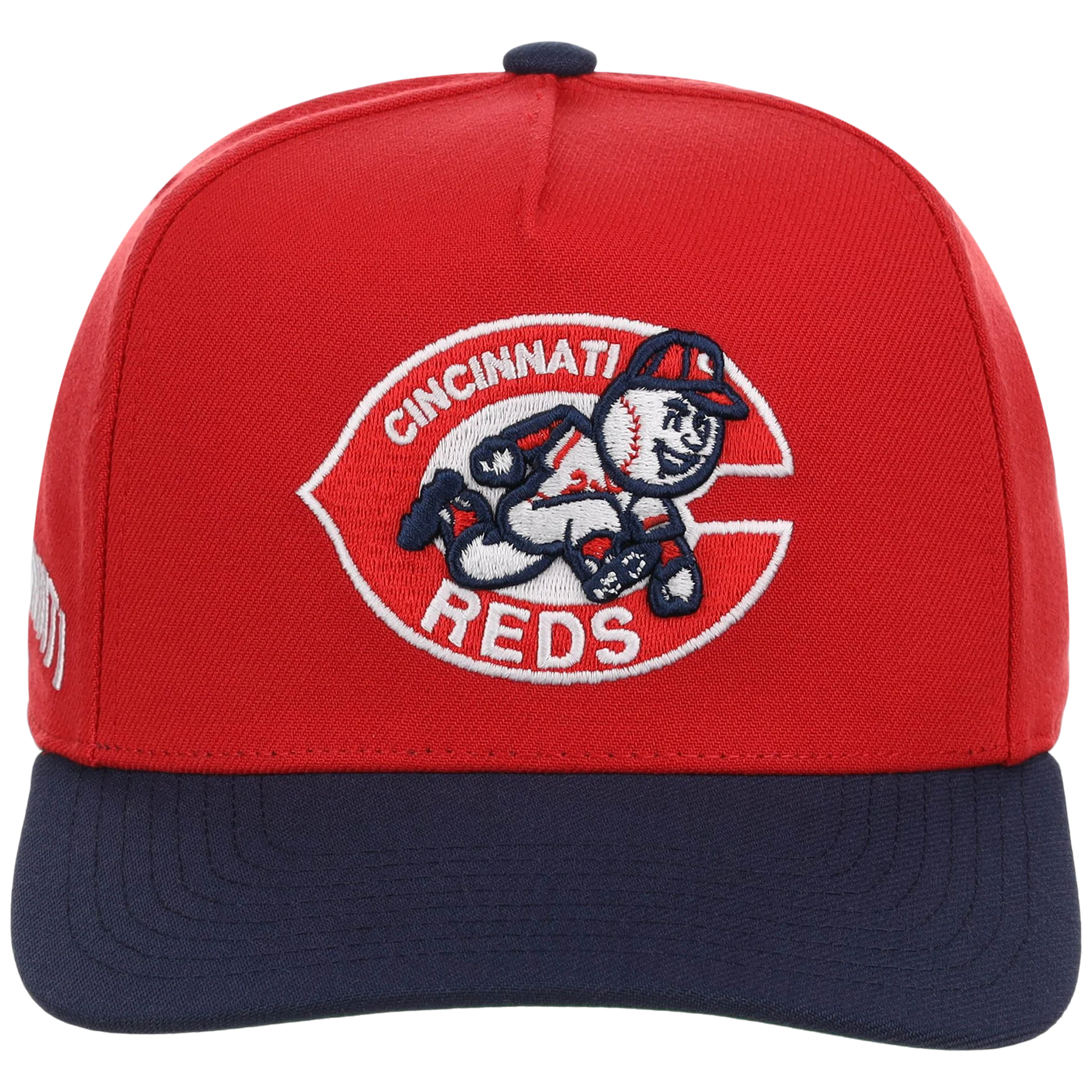 Cincinnati Reds Mitchell & Ness MLB 'Era Flip' Heritage Series Pro Pinch - Red/Navy - Image 5